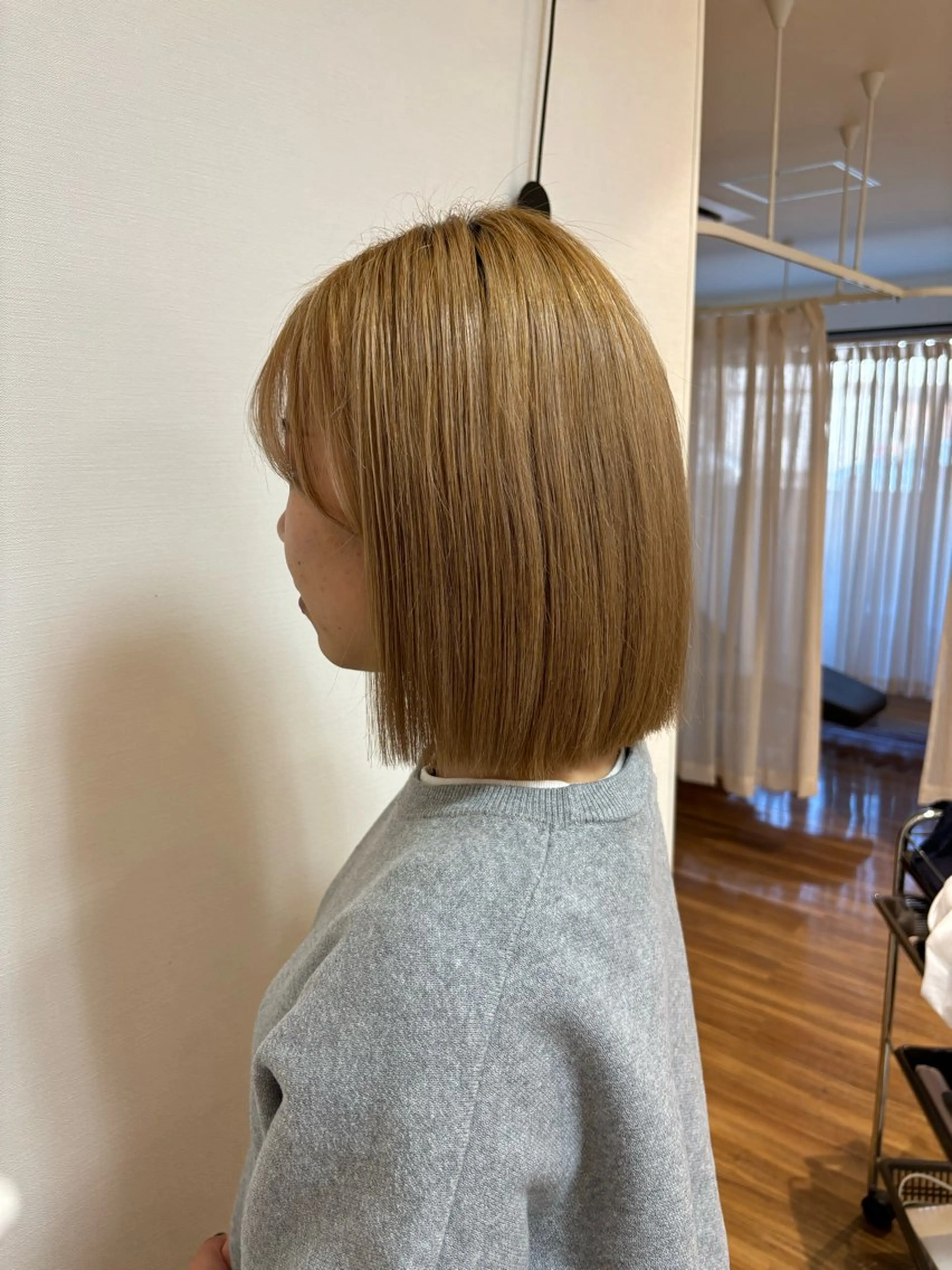 ショート 切りっぱなしボブ ボブ カット 【STORY】 NANAMI🍓のヘアスタイル