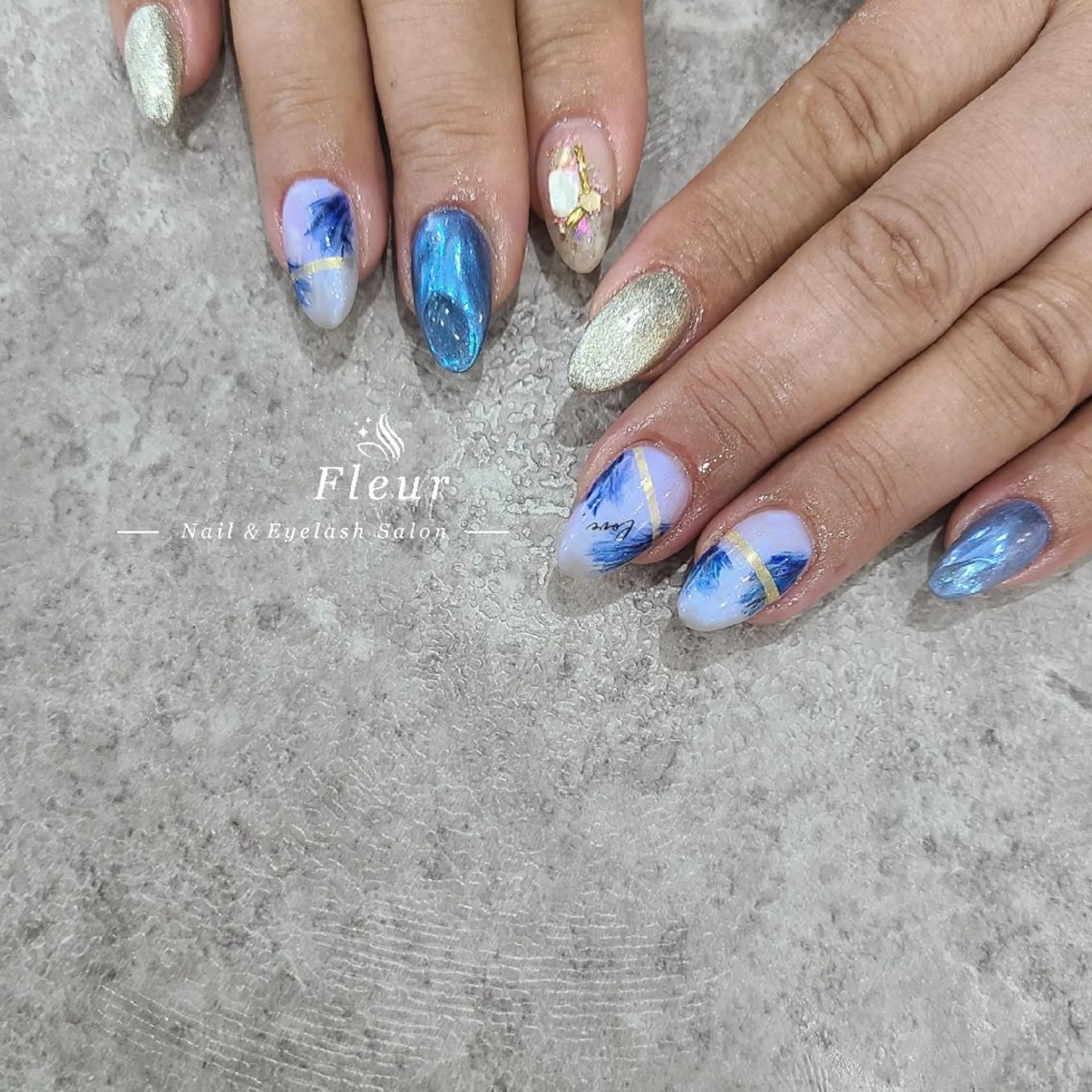 ネイル nail&eye ♡Fleur♡のネイルデザイン