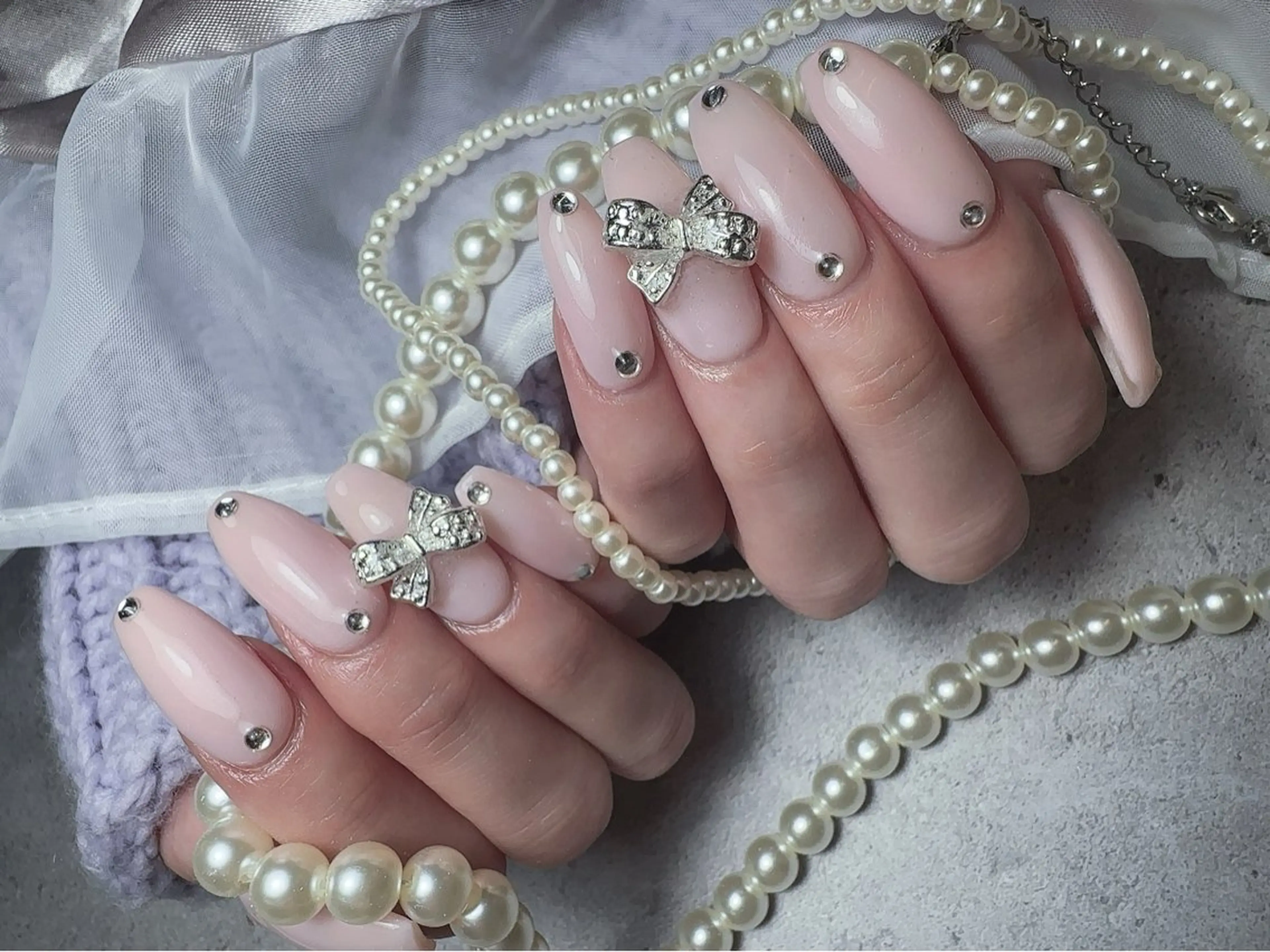 ネイル アートネイル 入学式 ハート マグネットネイル 持ち込み ハンドネイル nail salon    Mimiy..所属・Nailsalon Mimiy..♡のネイルデザイン