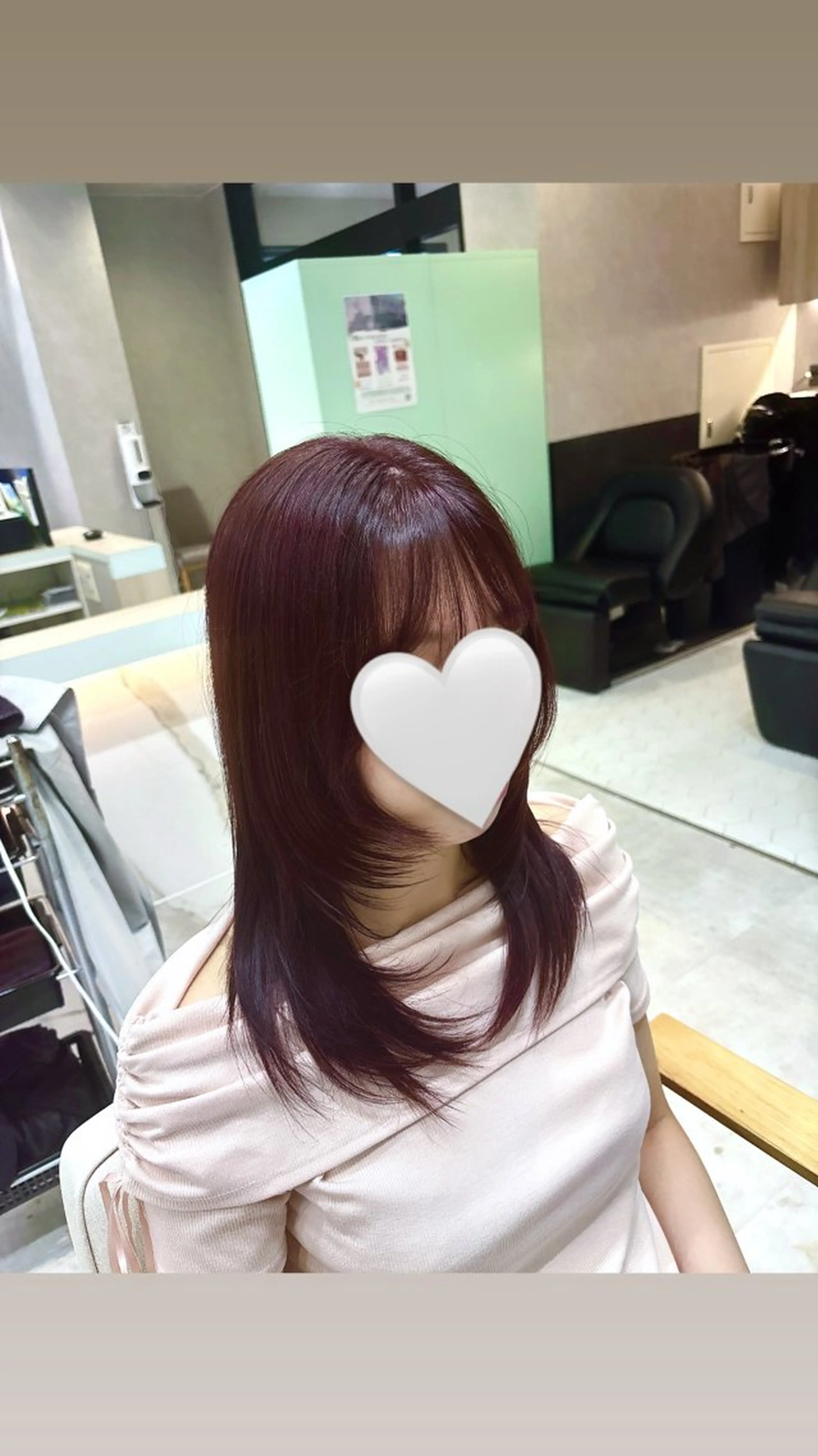 カラー 大橋 彩香のヘアスタイル