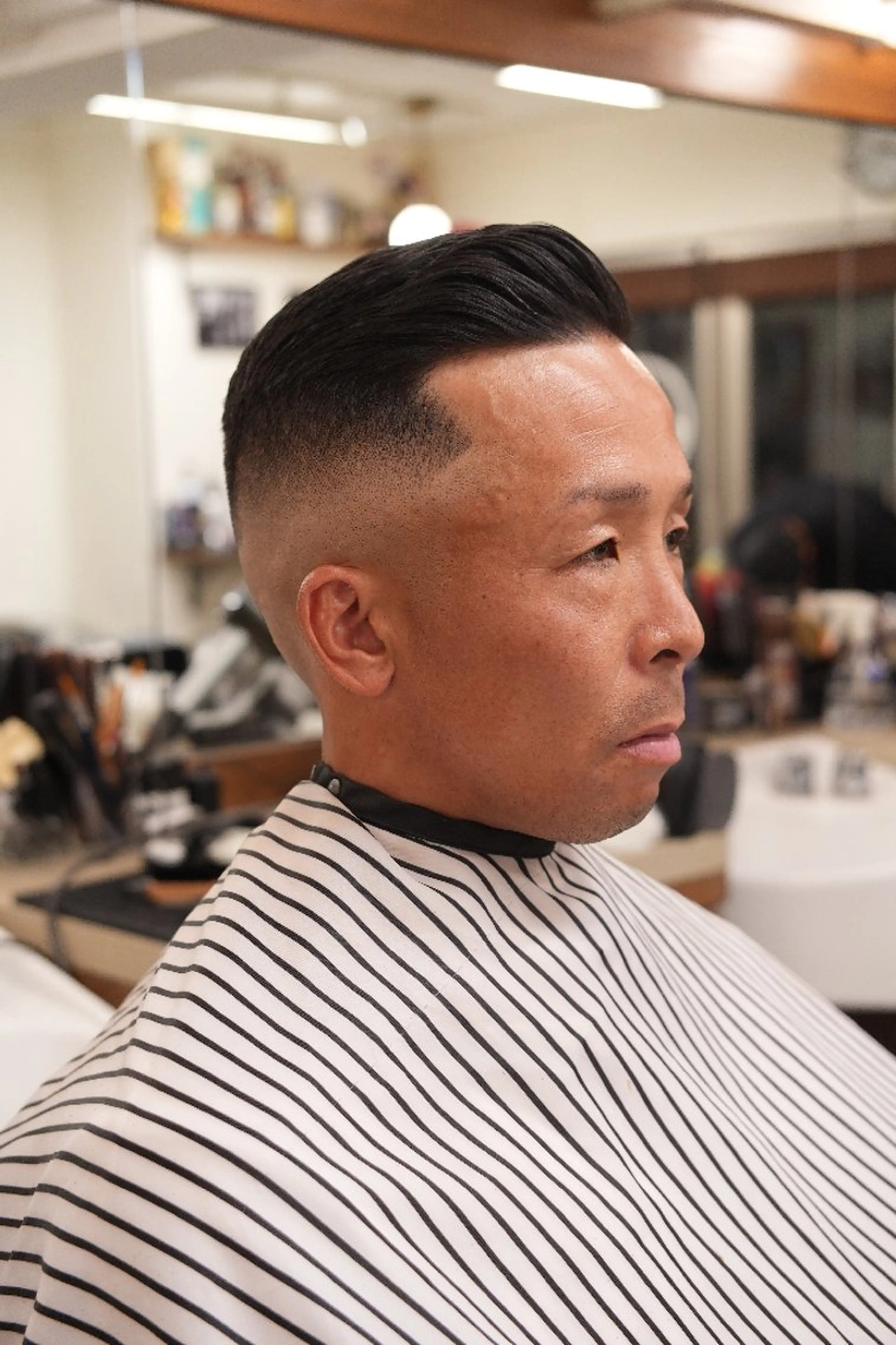 ショート メンズ フェードカット カット ヘアーサロンチョップ所属・💈吉祥寺バーバー YUのヘアスタイル