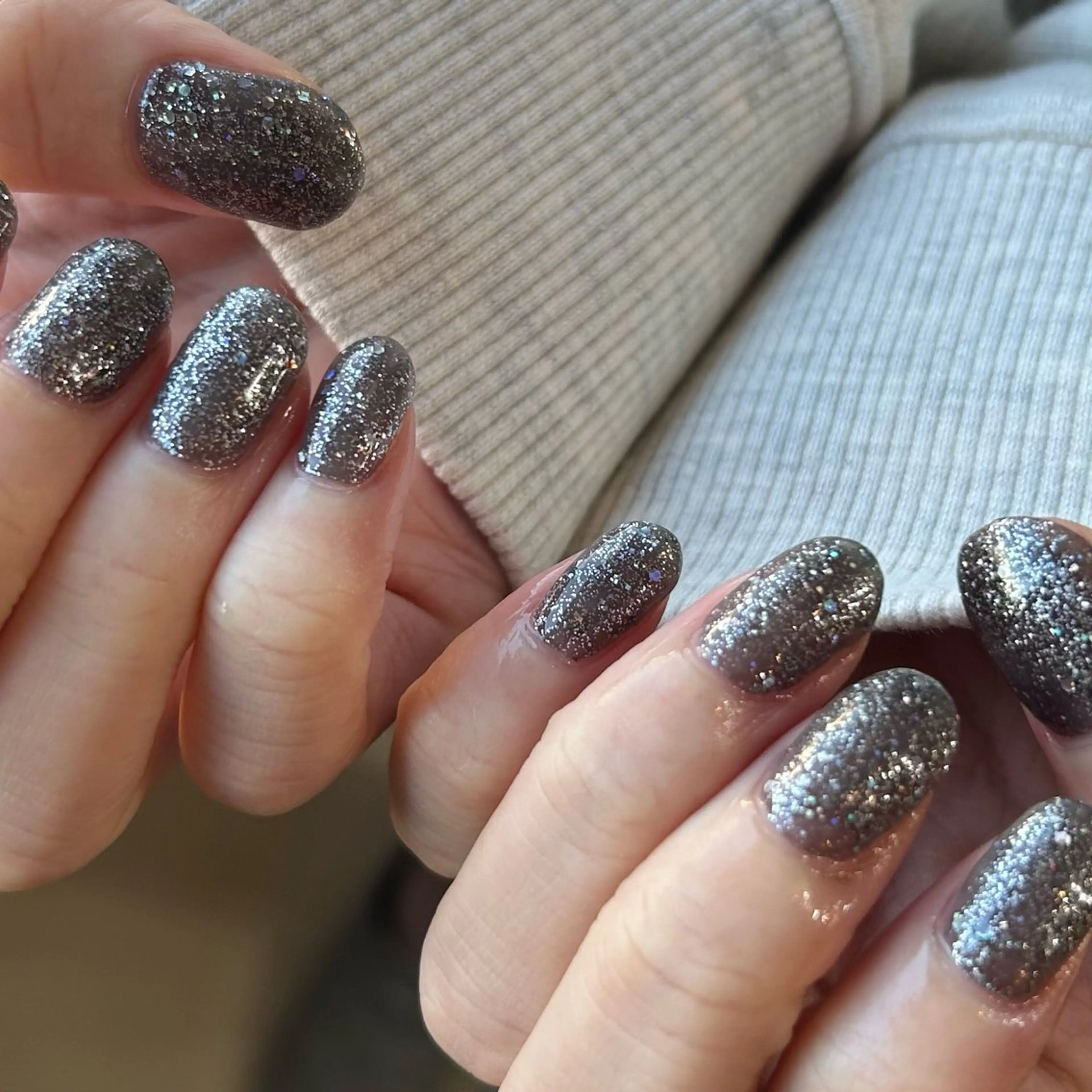 ネイル ラメ(グリッター) ユイットジョアーズ宇都宮所属・sato/ ユイットジョアーズのネイルデザイン