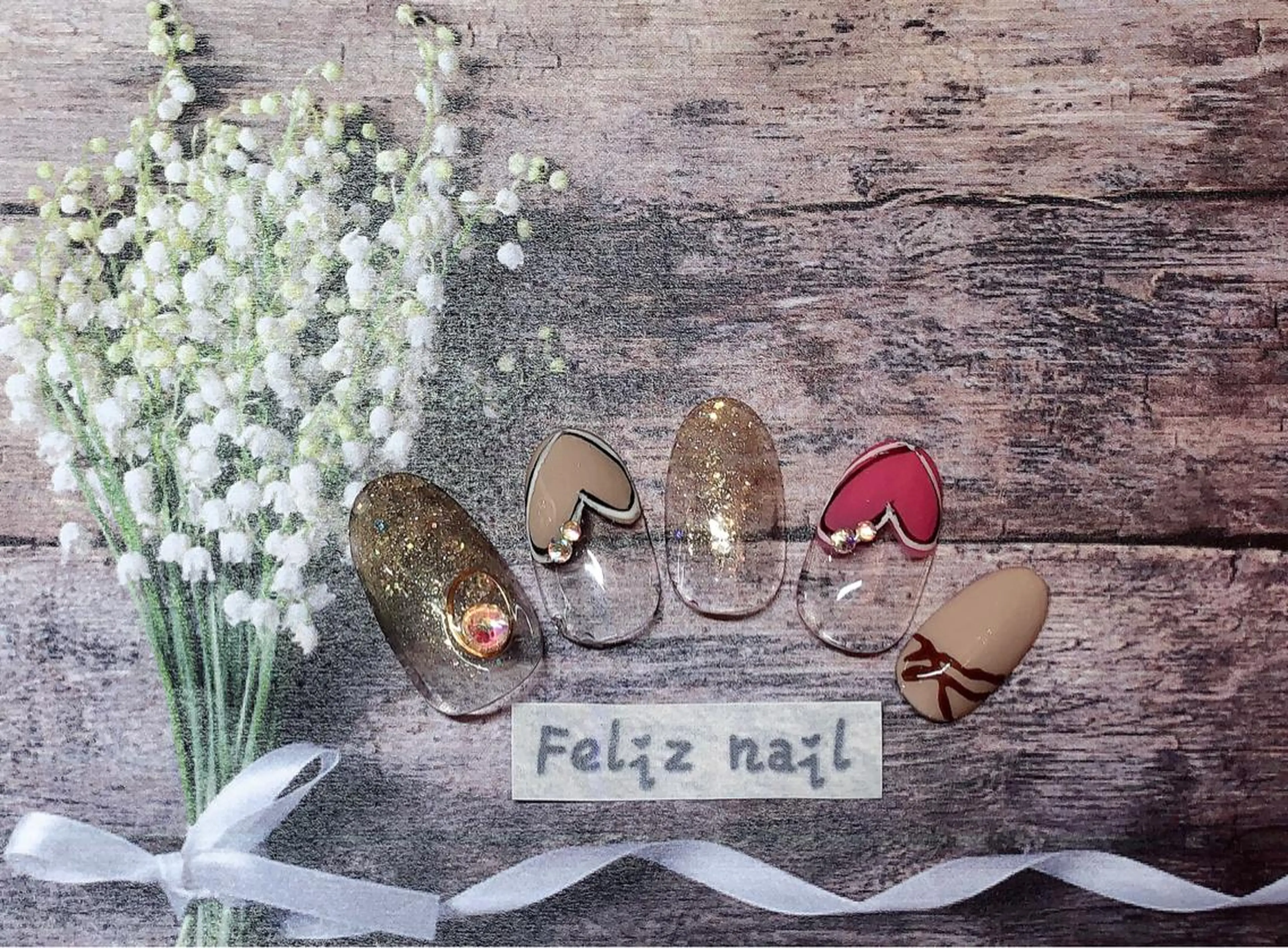 ネイル ジェルネイル パラジェル ハンドネイル ユキカ (ネイリスト)のネイルデザイン