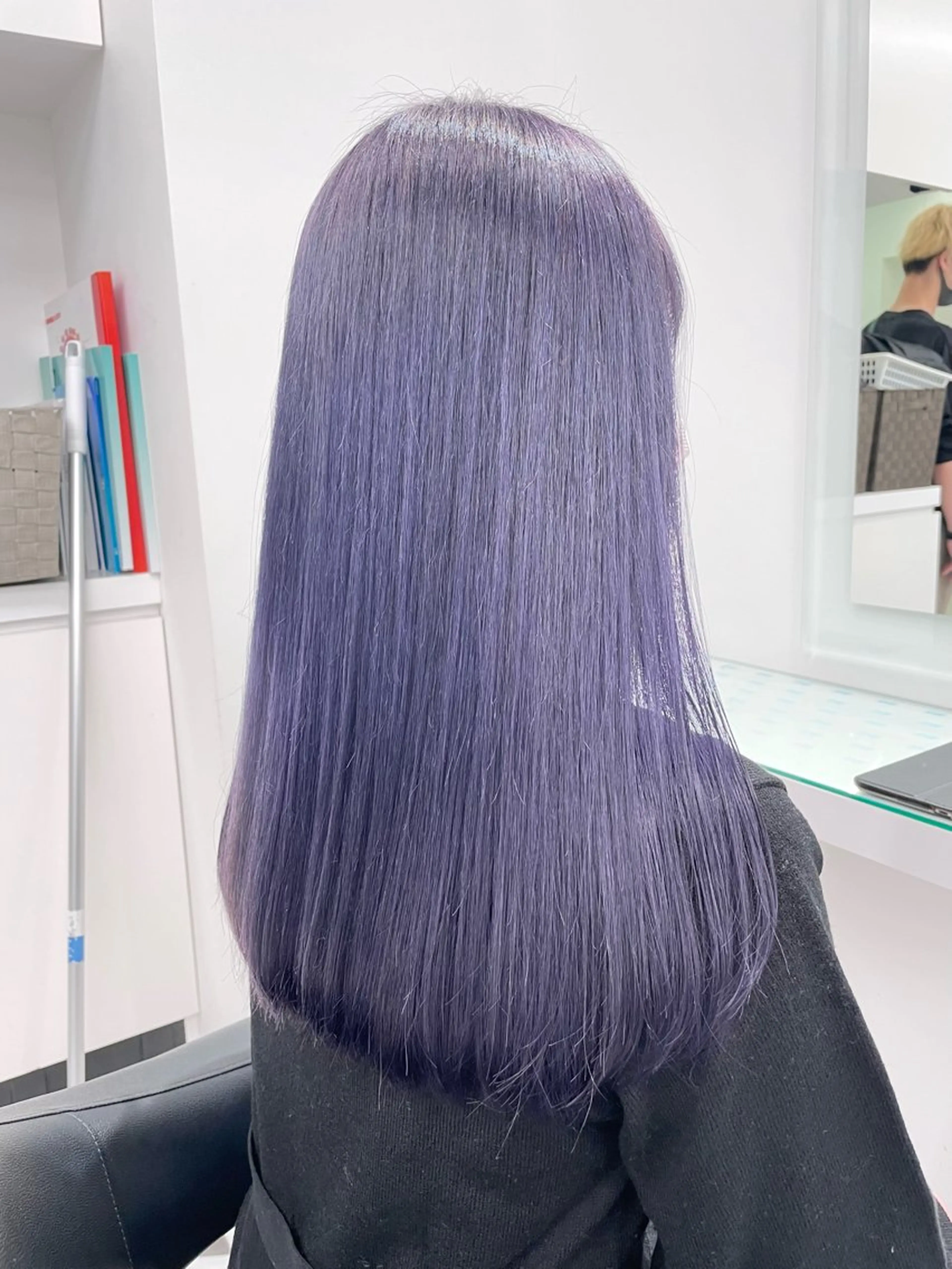 ミディアム カラー ヘアカラー 🤍💕ブリーチカラ ーAyaka💕🤍のヘアスタイル