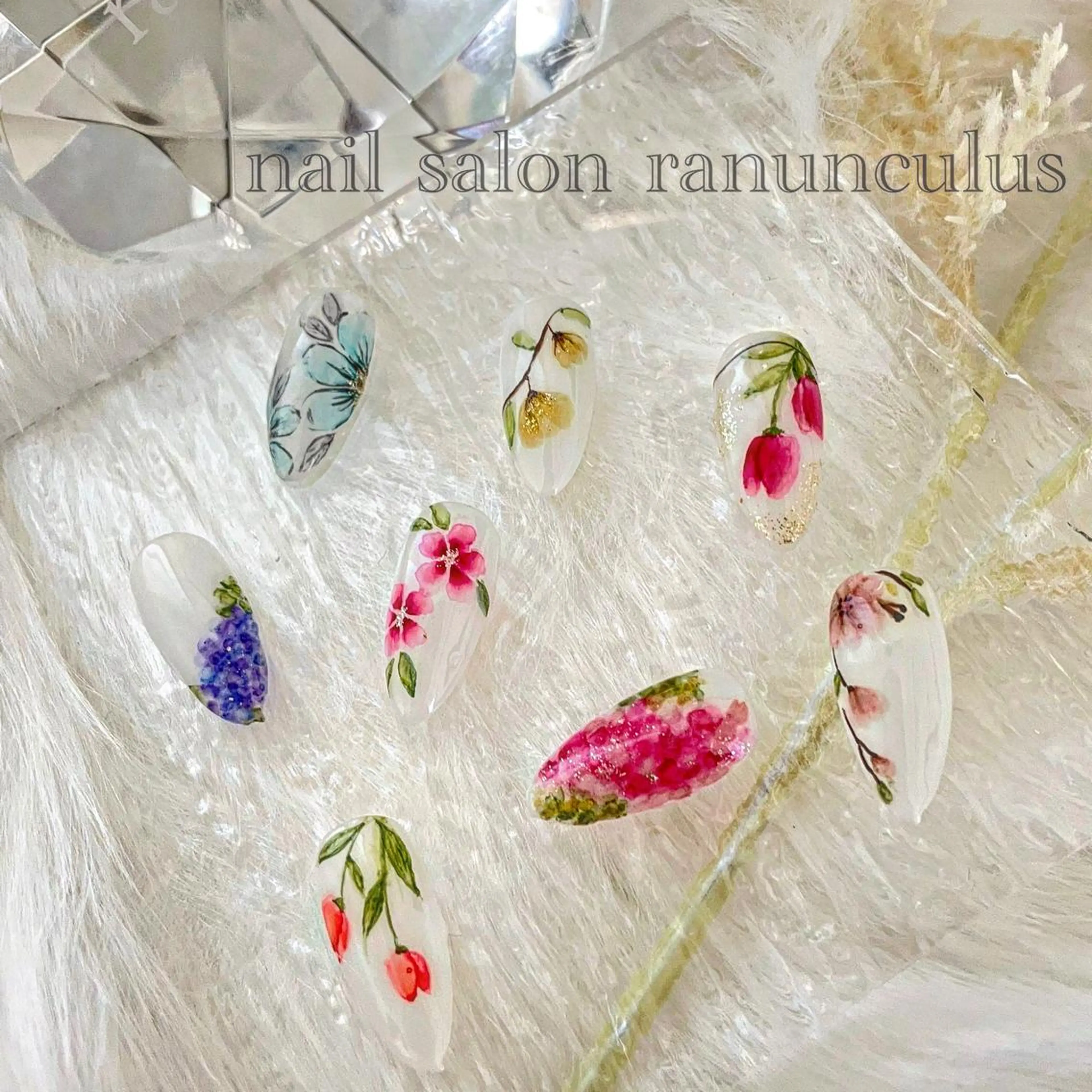 ネイル nailsalon ranunculusのネイルデザイン