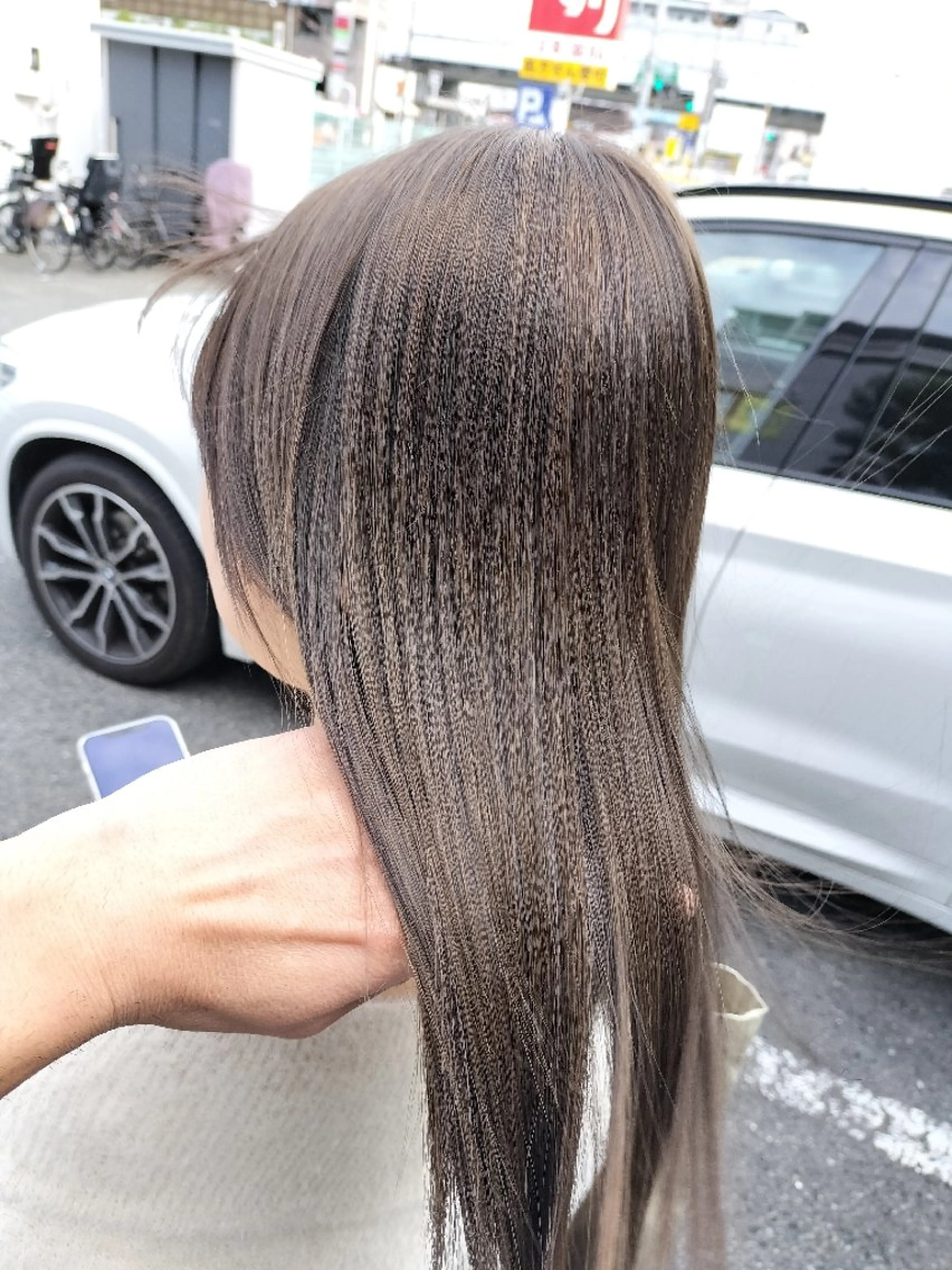 〈絶対傷めたくない極上ケア〉艶カラー＋髪質改善トリートメントの写真