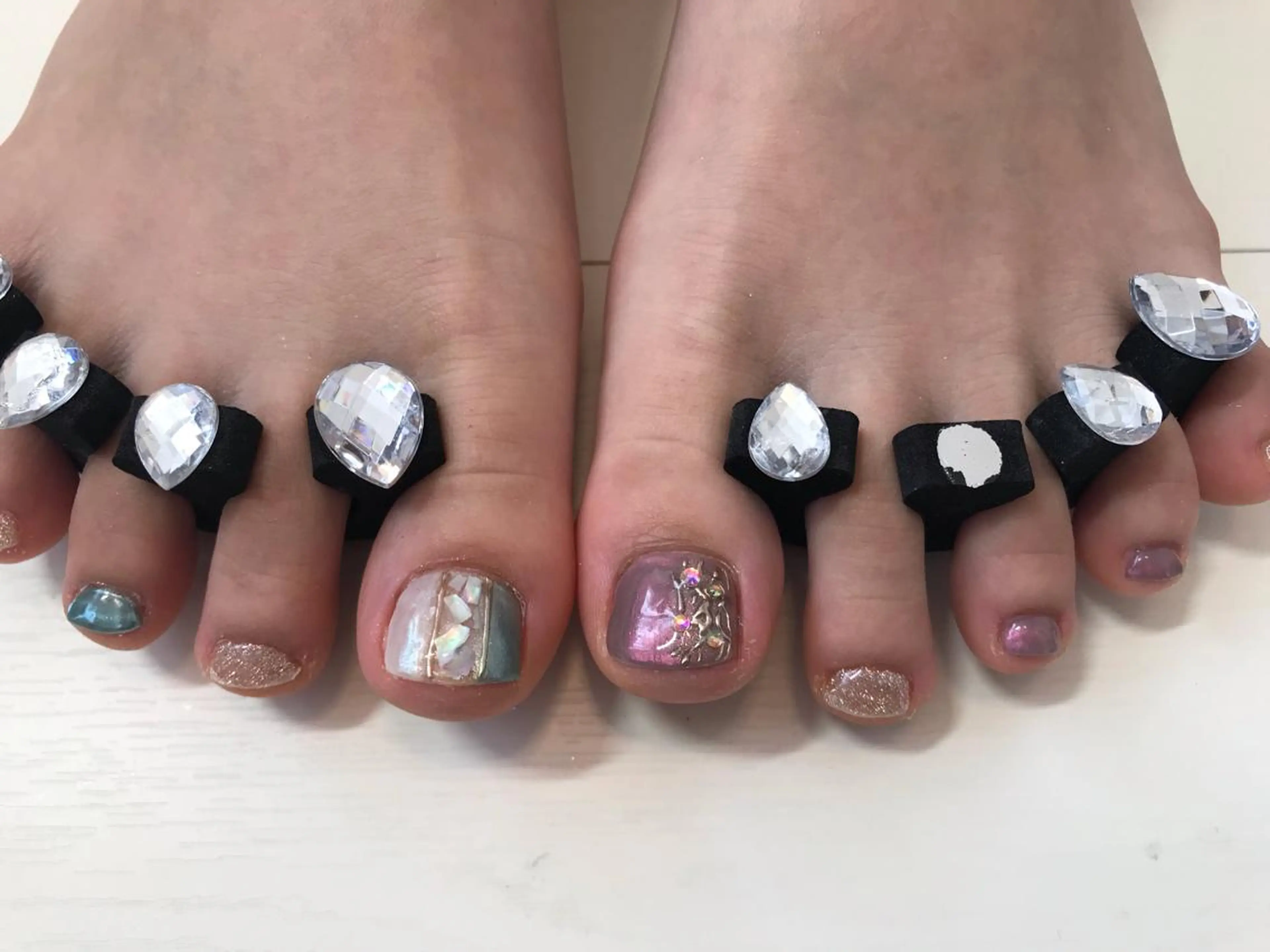 ネイル フットネイル Nailist Missaのネイルデザイン