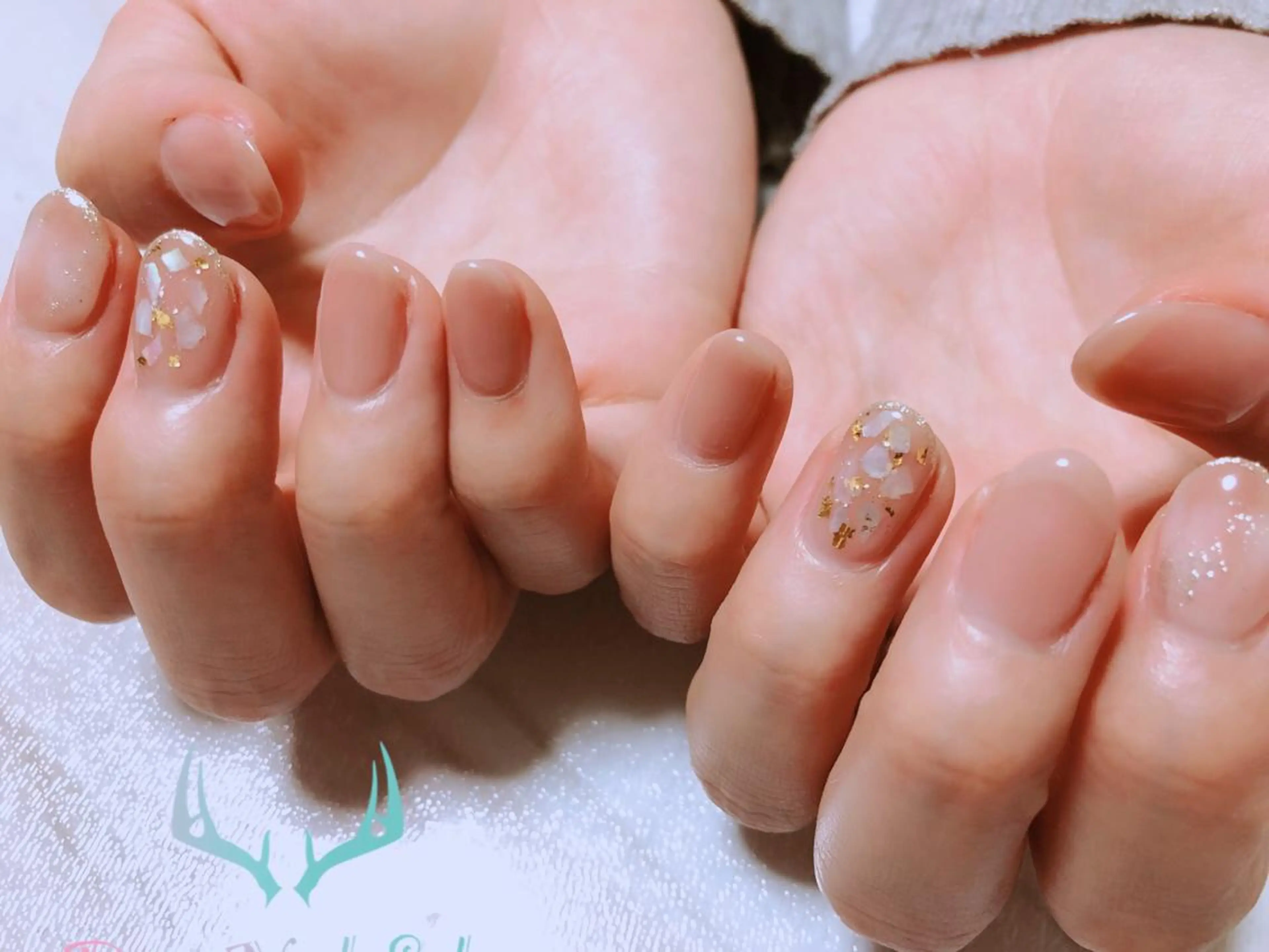 ネイル ハンドネイル ハンドケア Peachy 🍑のネイルデザイン