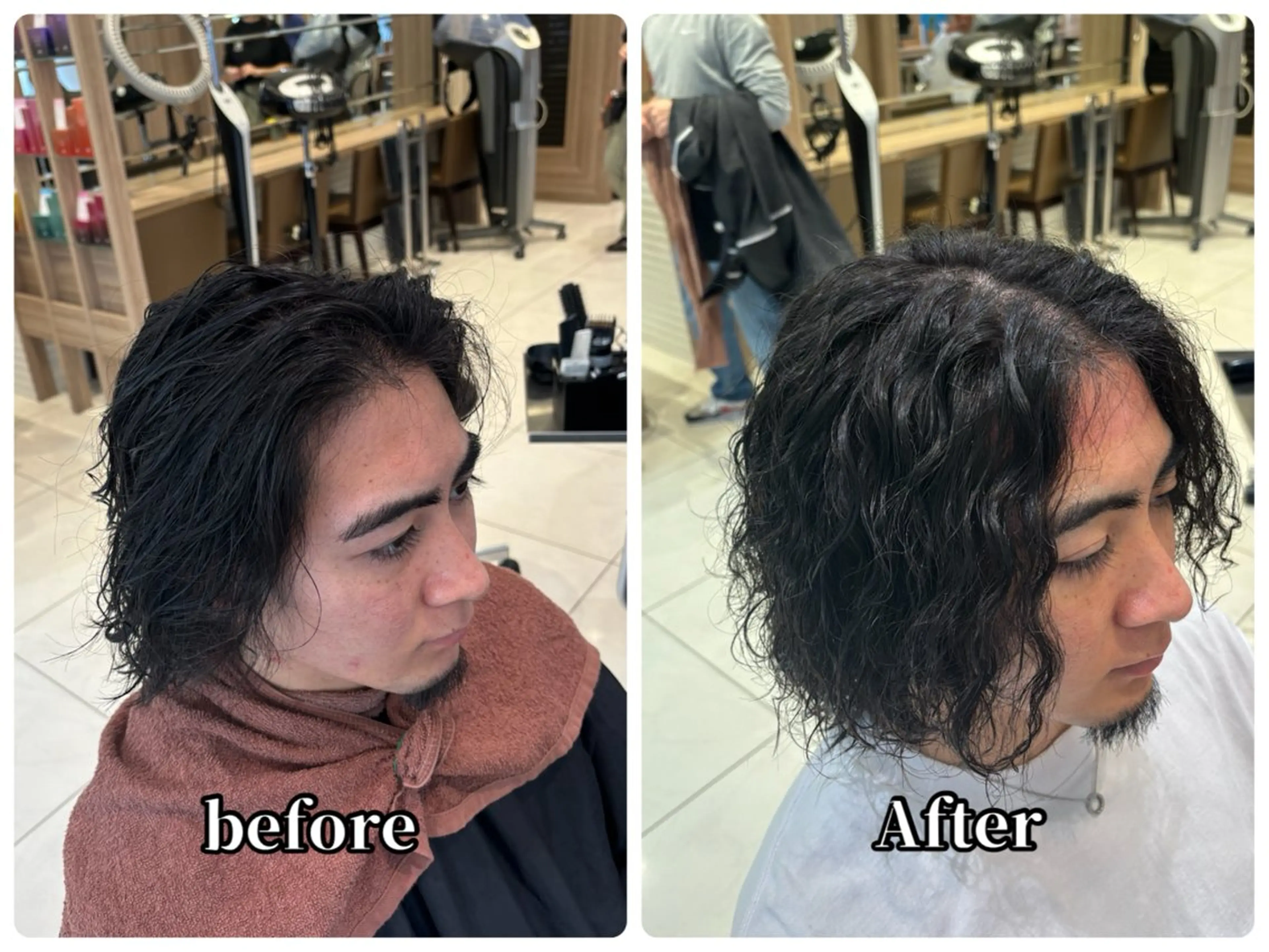 パーマ メンズ 波巻き･カルマ パーマ特化/aoiのヘアスタイル