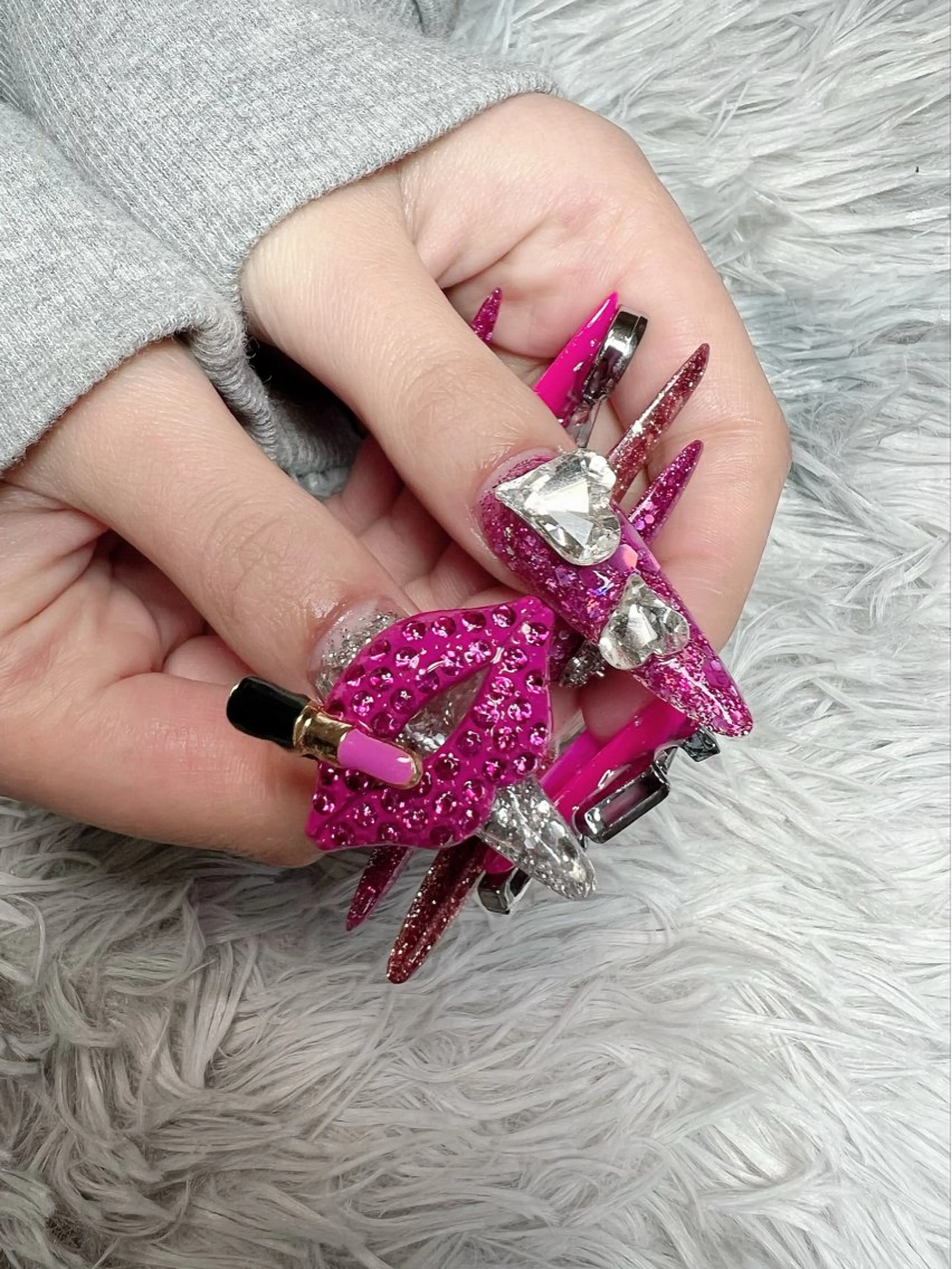 ネイル ハンドネイル シェヌネイル JURAのネイルデザイン