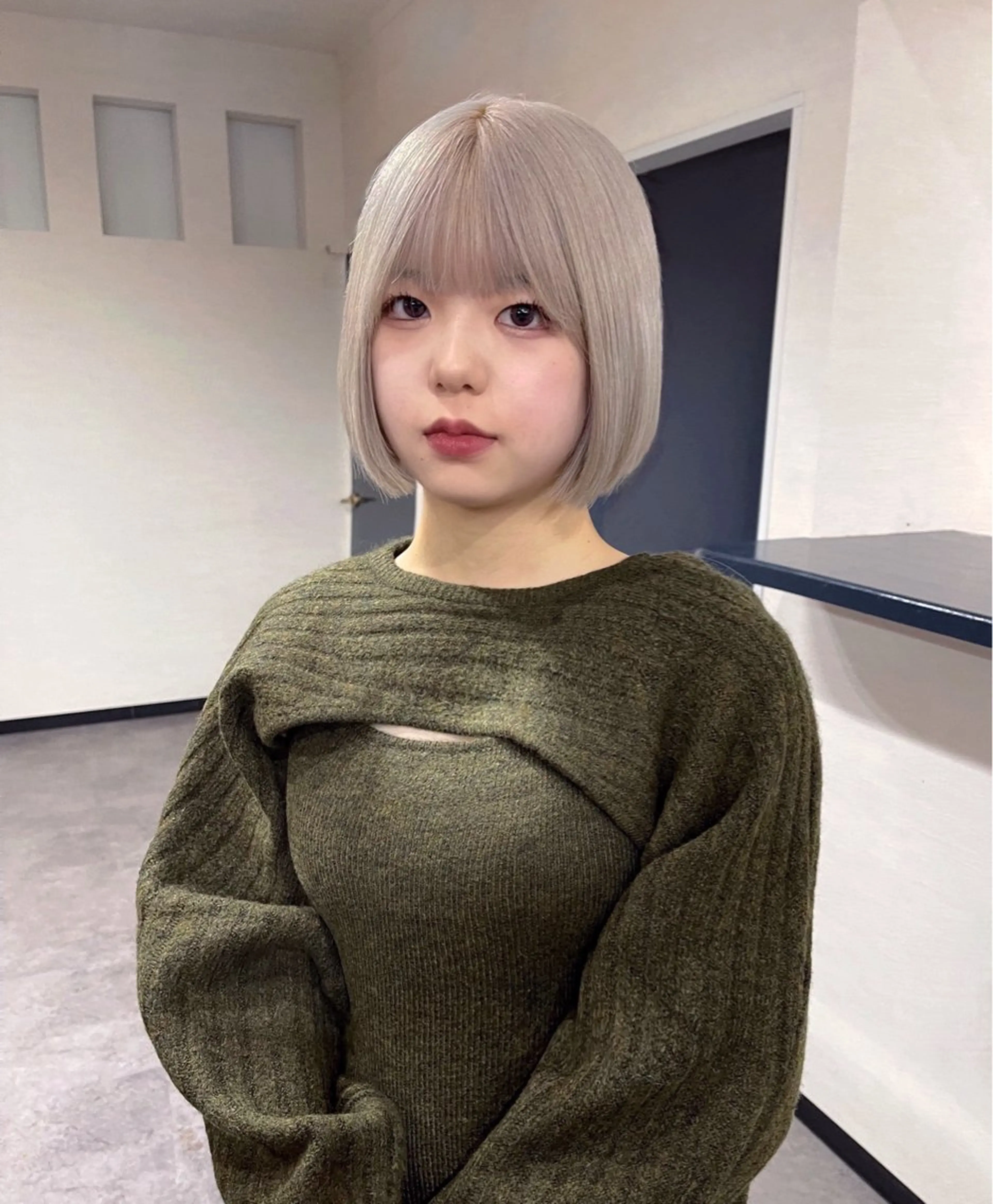 カラー ヘアカラー 掛川美容師 chikakoのヘアスタイル