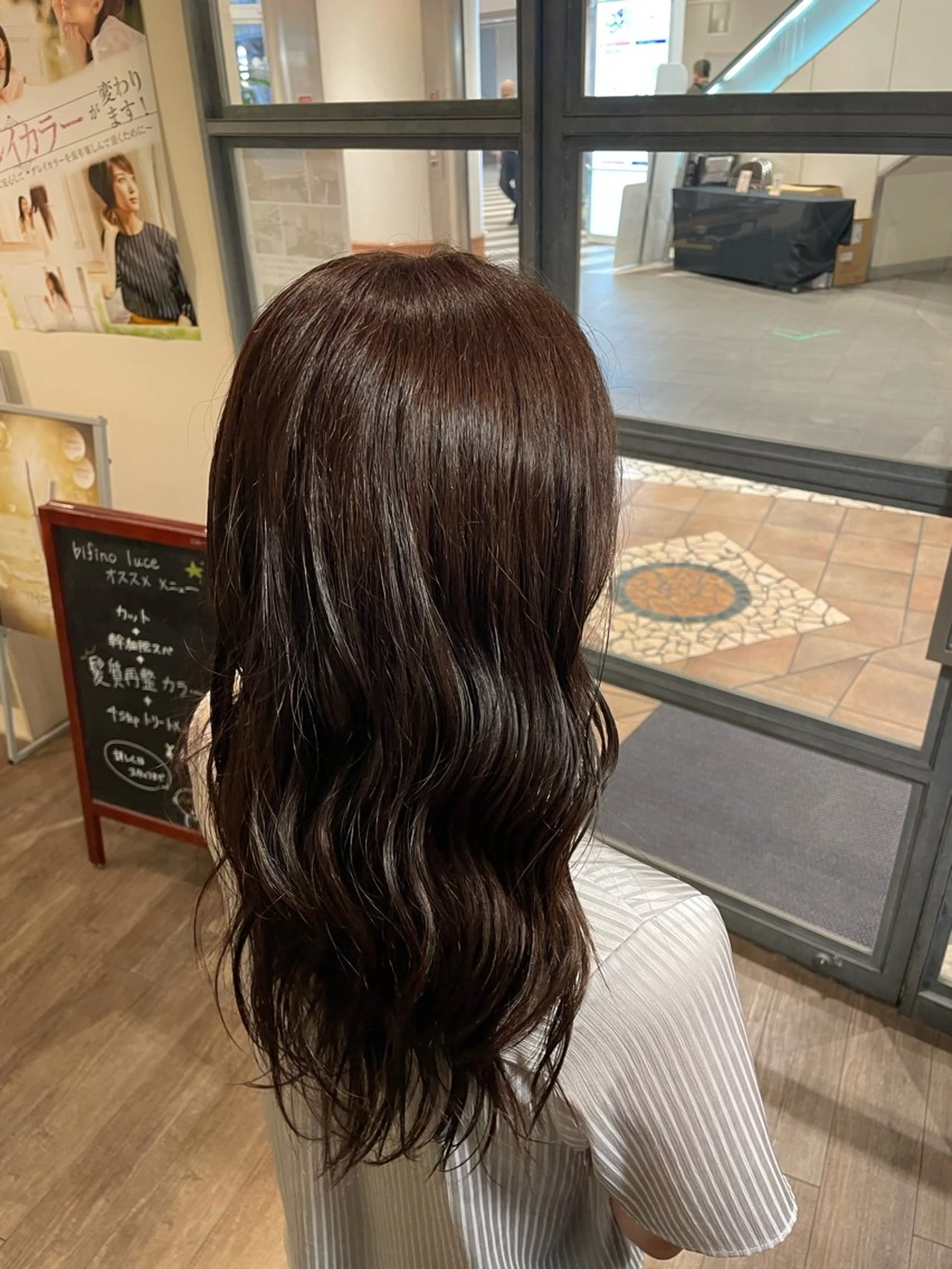 ロング カラー ヘアカラー トリートメント bifinoLuce / 松村琉希のヘアスタイル