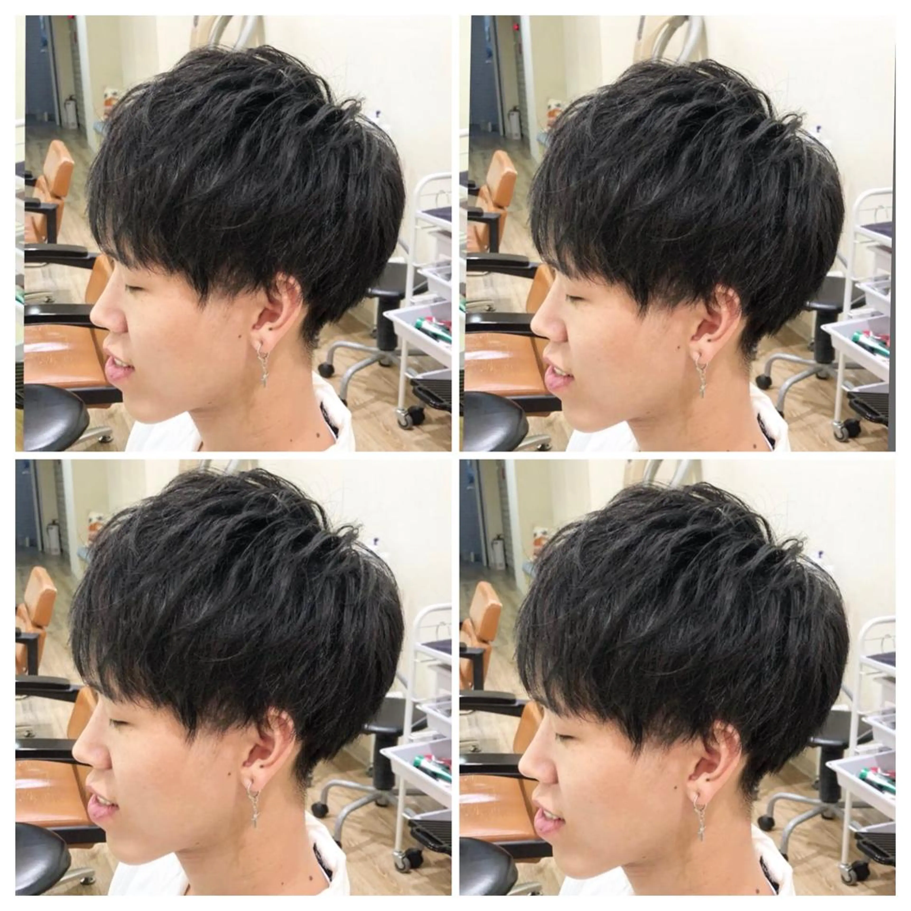 メンズ カット パーマ トリートメント 💎髪質改善／艶髪 荻原💎のヘアスタイル