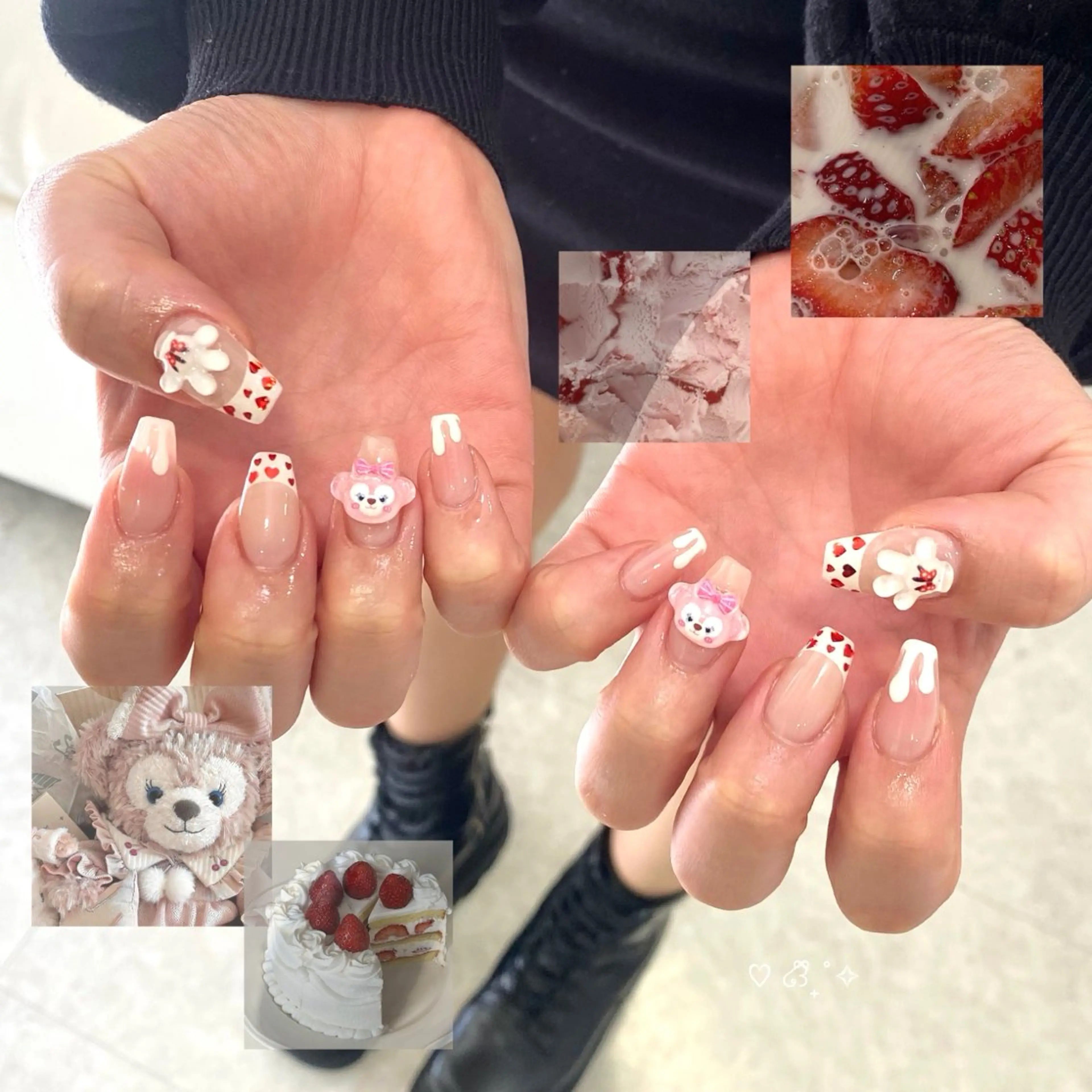 ネイル 持ち込み ハンドネイル 🎀FLORANZ 🎀MIKAのネイルデザイン