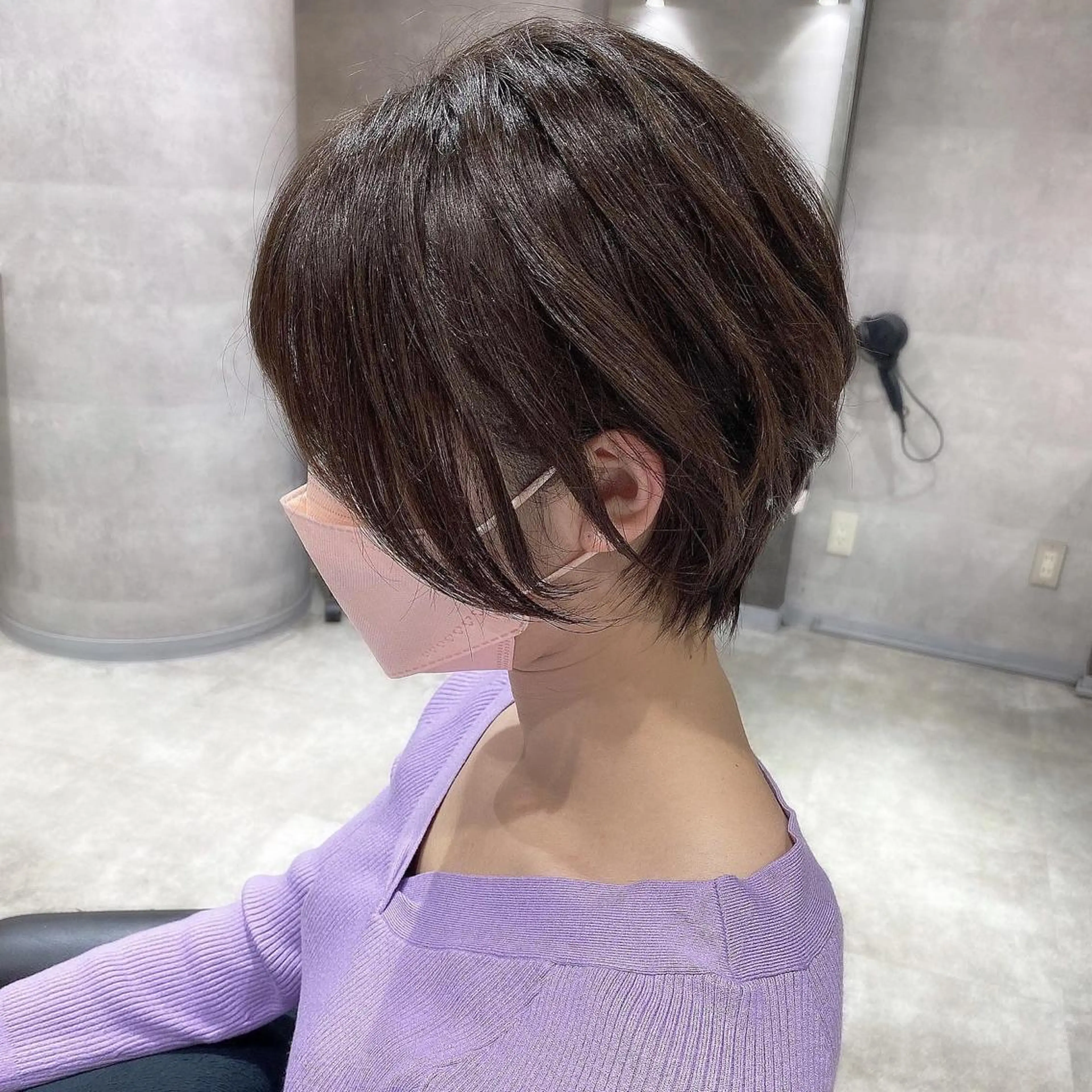 ショート カラー 女性が憧れる ショート/角田愛和のヘアスタイル