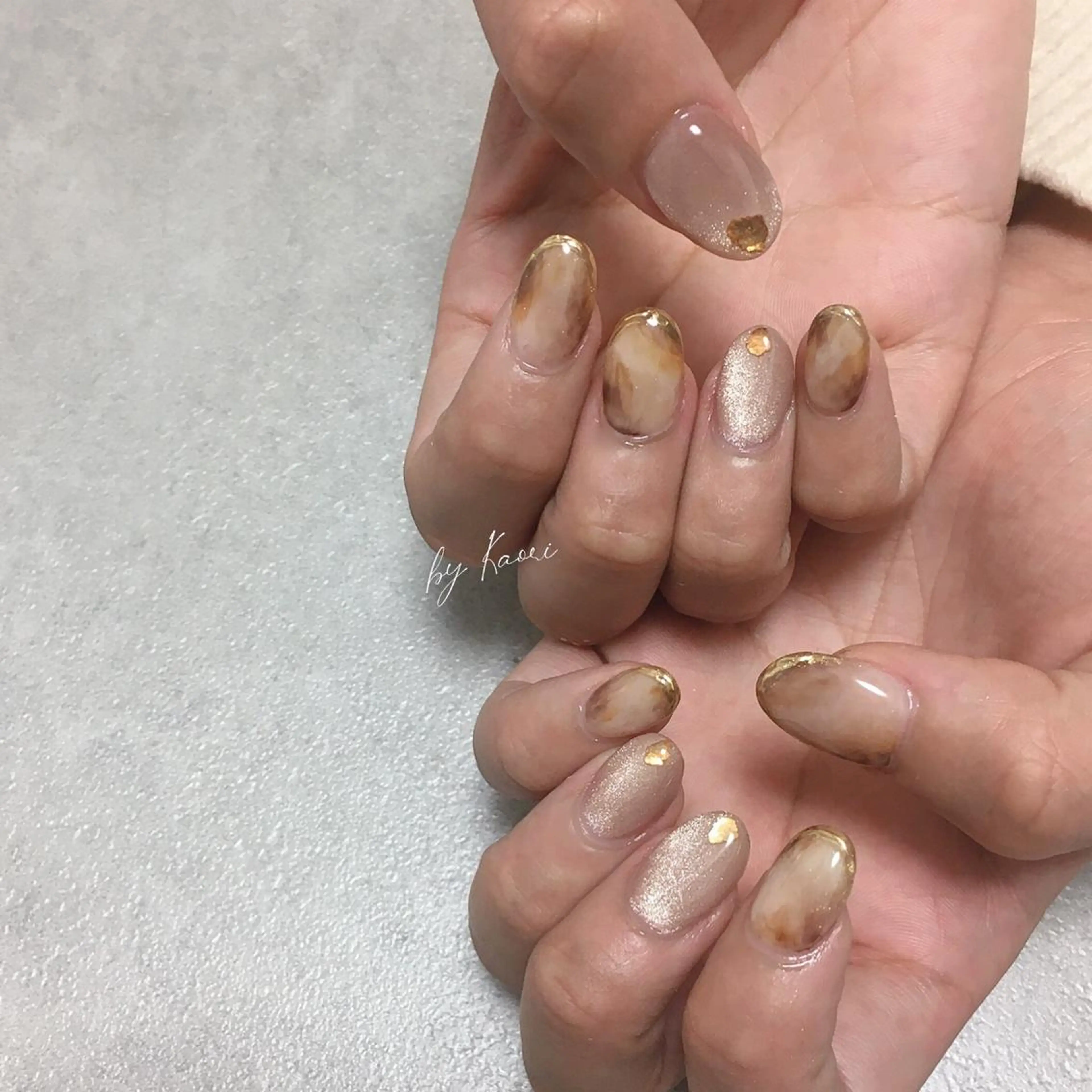 ネイル アートネイル ハンドネイル _Defi_ by Kaoriのネイルデザイン