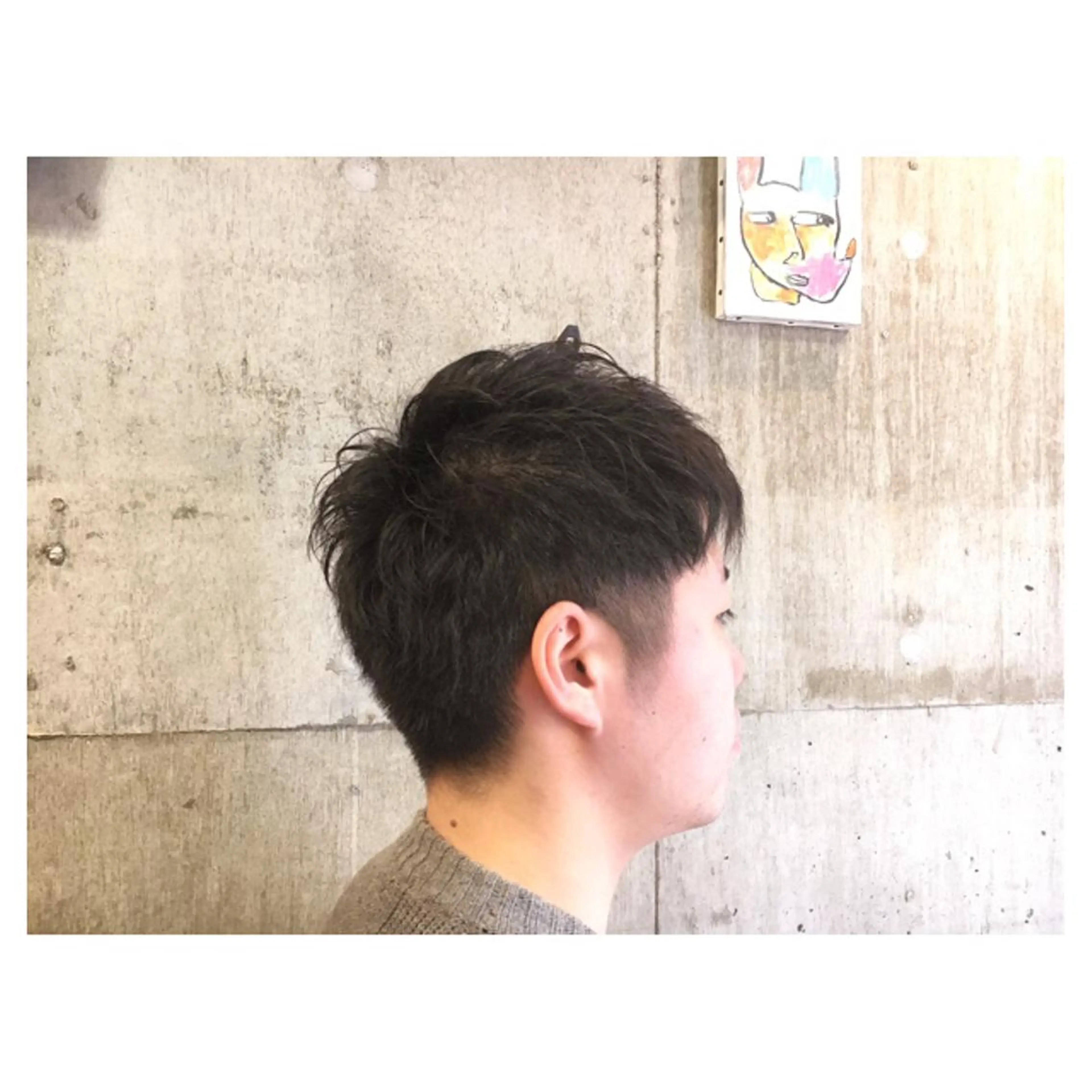 メンズ ツイスパ・波巻き 🩵片平和香奈のヘアスタイル