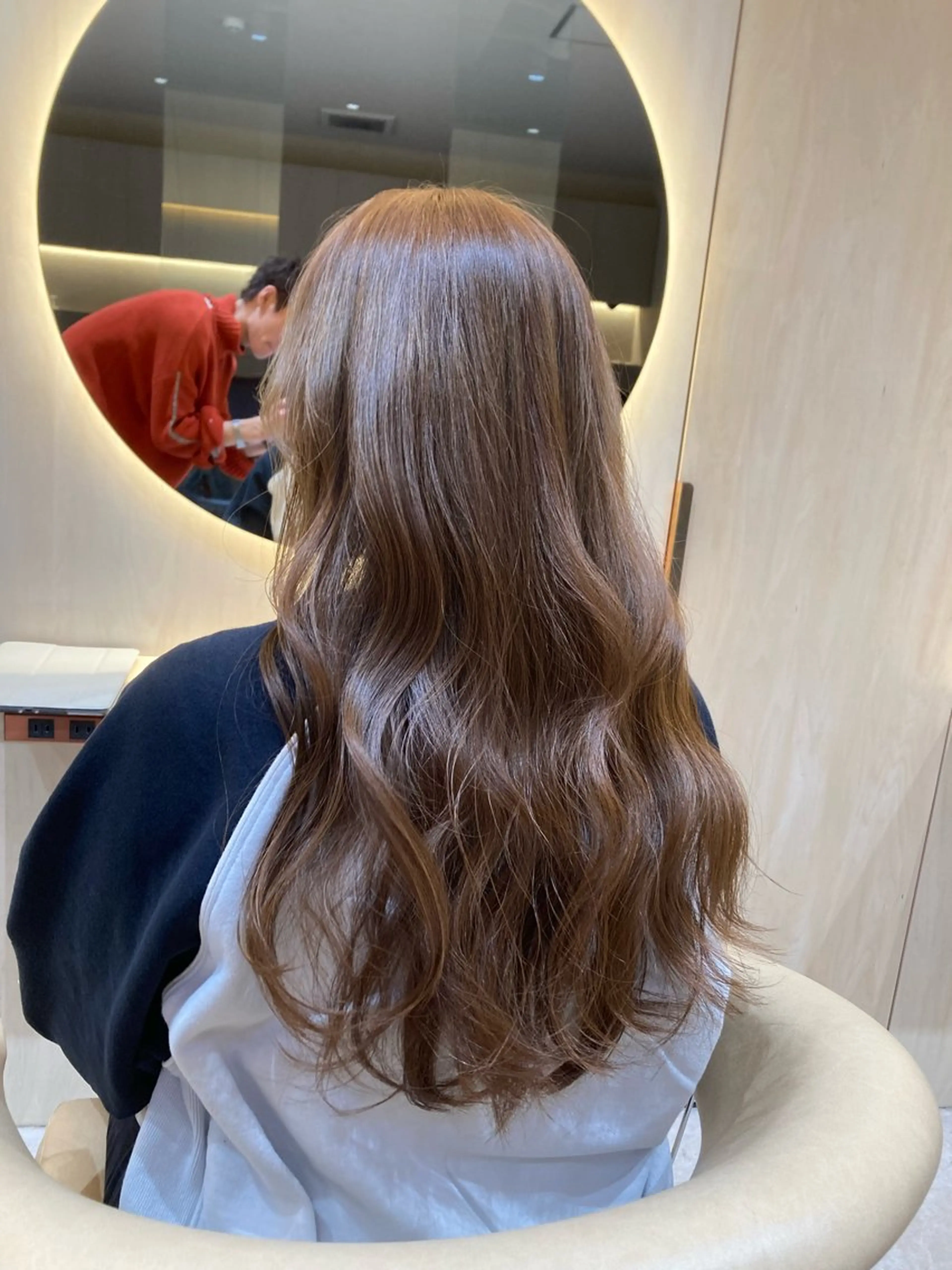 ロング ヘアカラー 🩵縮毛矯正・ボブ 岩原朋也🩵のヘアスタイル