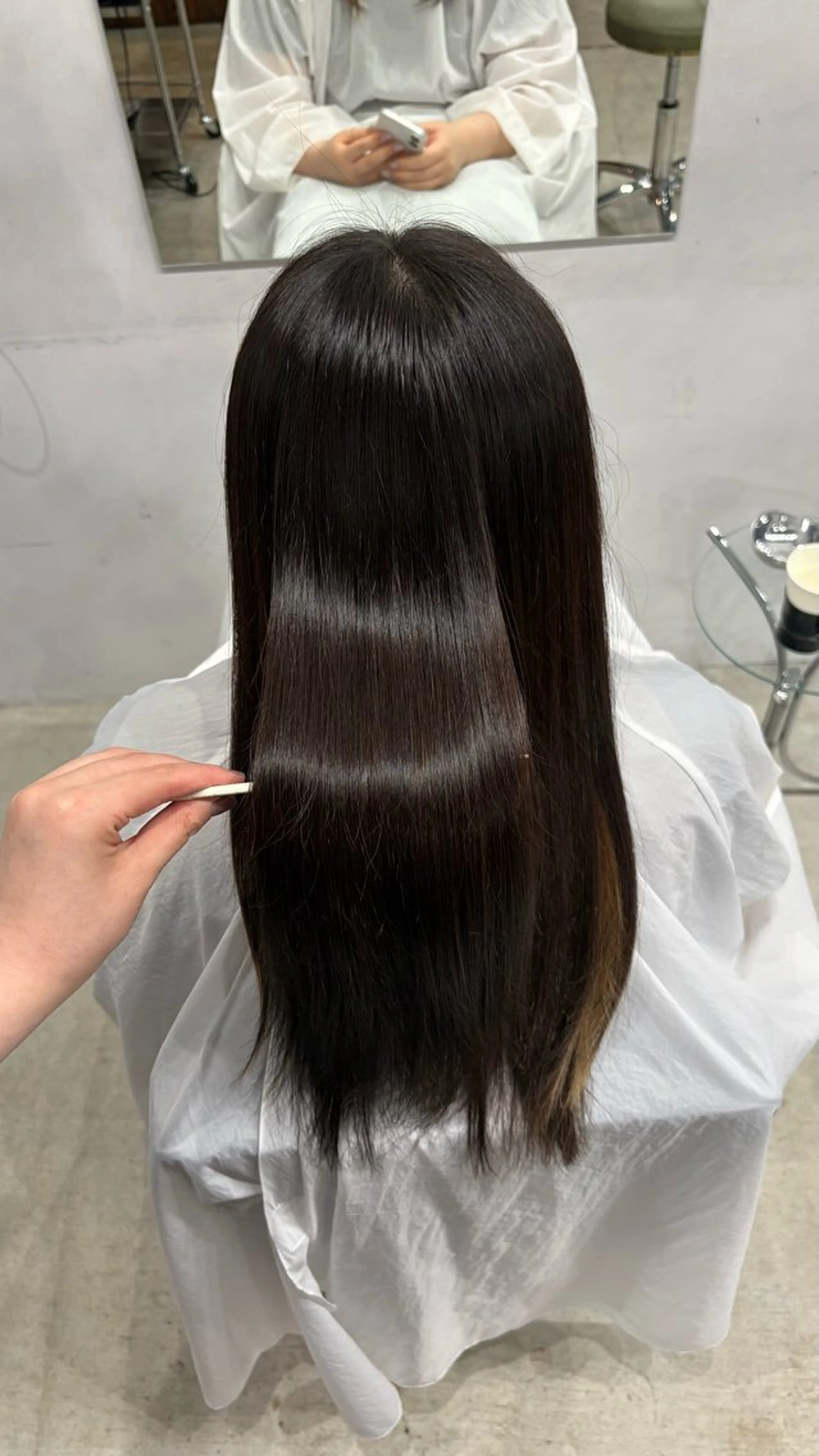 ロング トリートメント 艶カラー / あおいのヘアスタイル