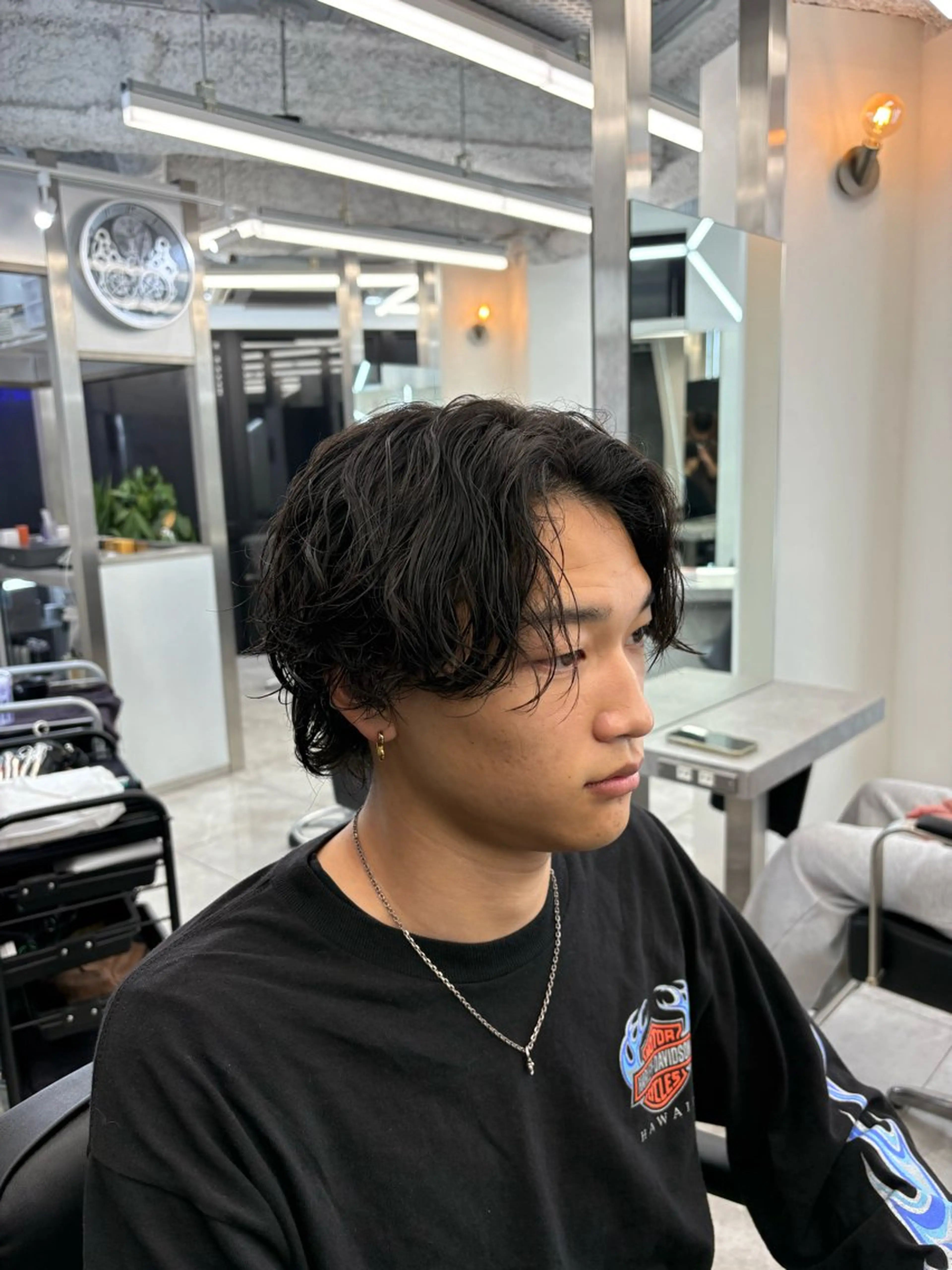 パーマ メンズ カット パーマ 🔥ジャス/ メンズ特化美容師🔥のヘアスタイル