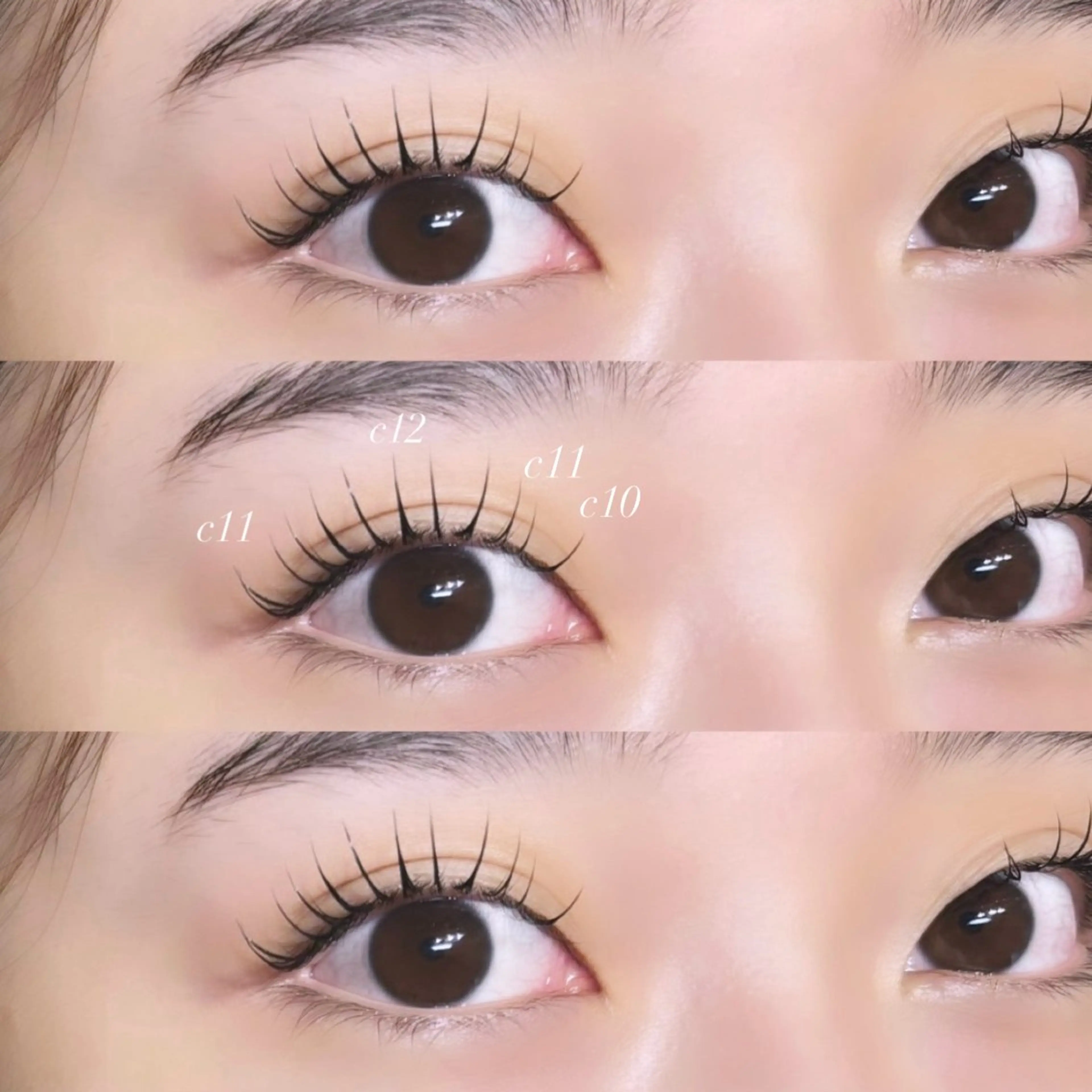 マツエク・マツパ sour~trois kokonoのマツエク・マツパデザイン