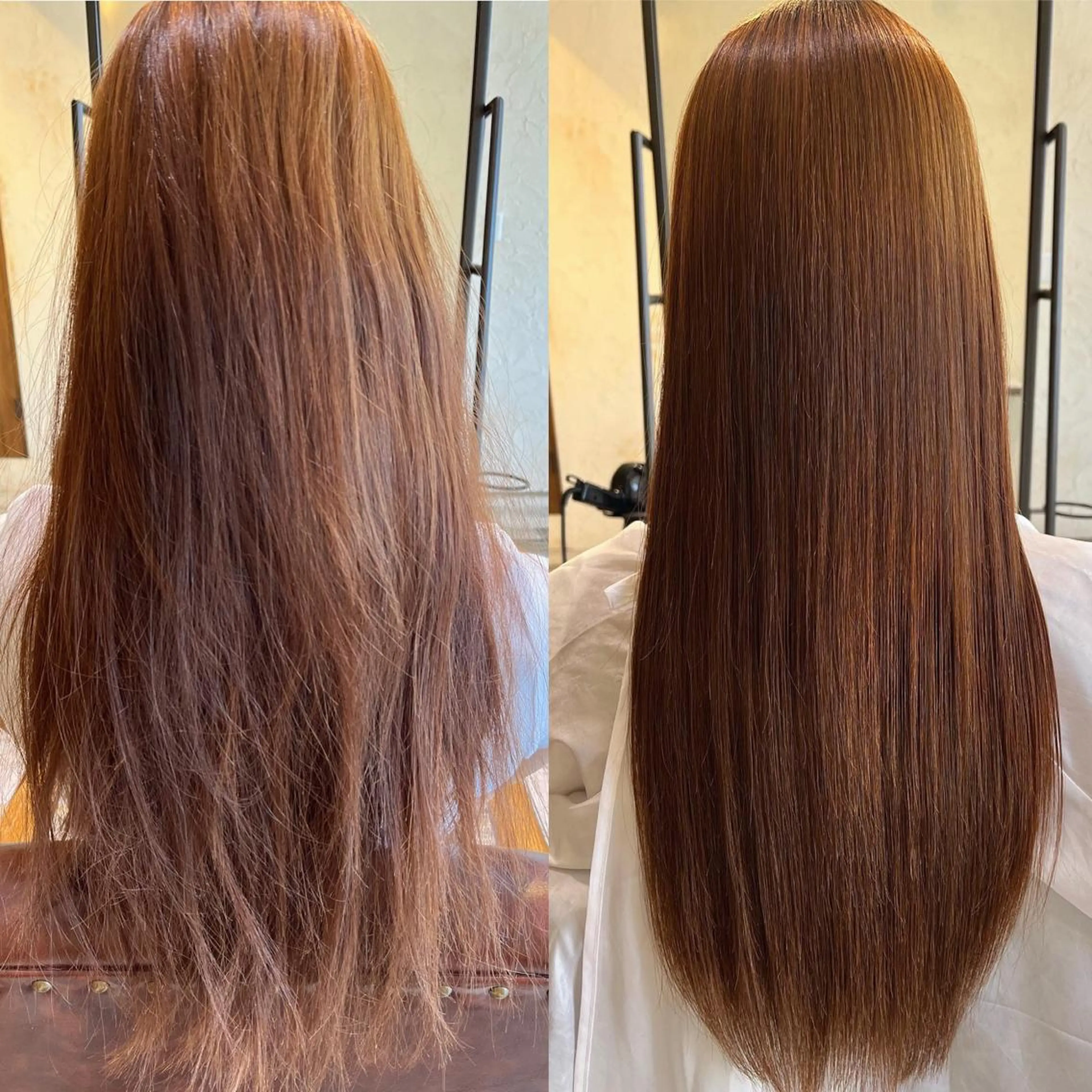 ロング カット 縮毛矯正 トリートメント 上新庄NO1髪質改善 See.店長深田強のヘアスタイル