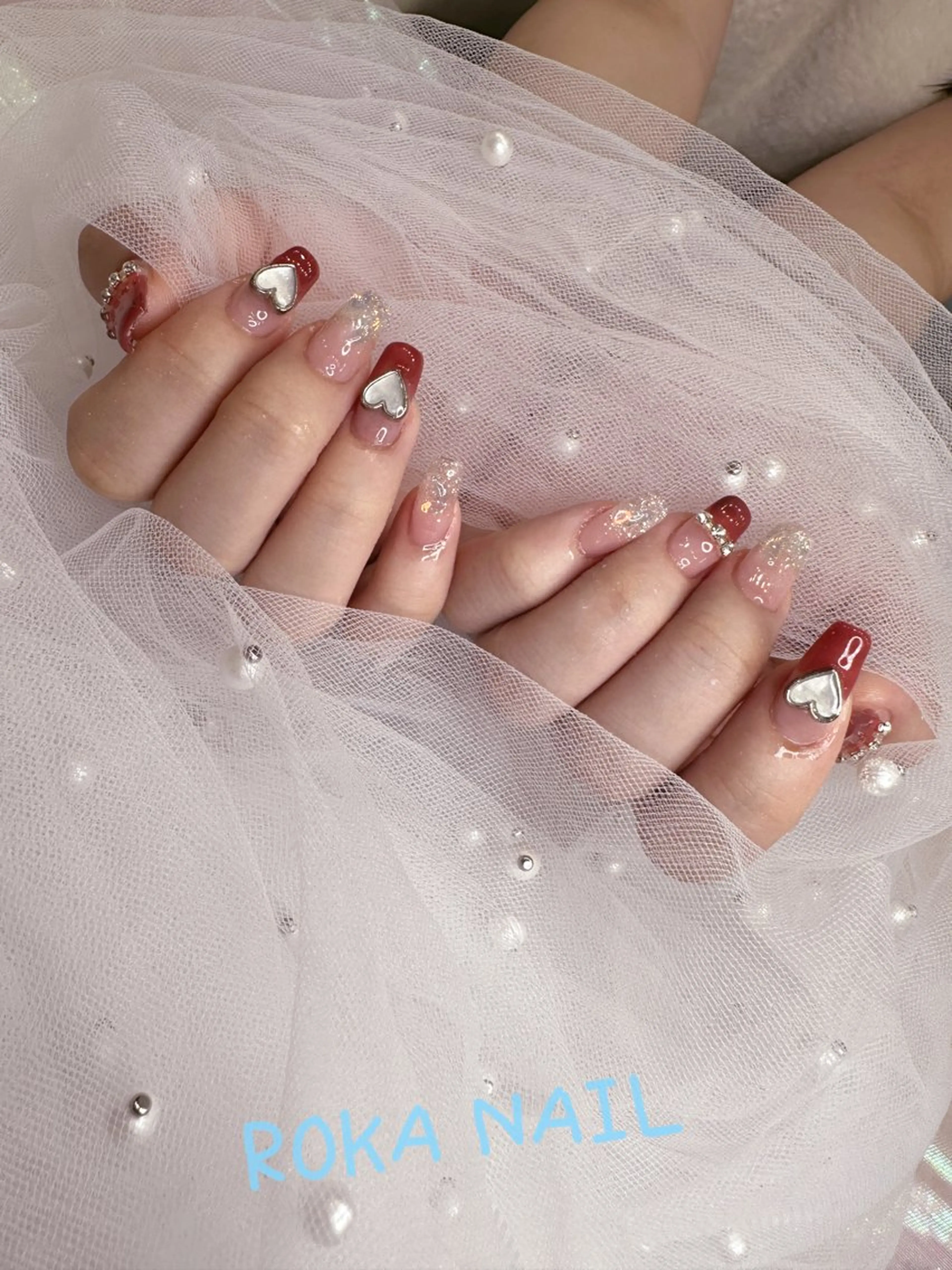 ネイル ハンドネイル 長さだし専門店 ROKANAILのネイルデザイン