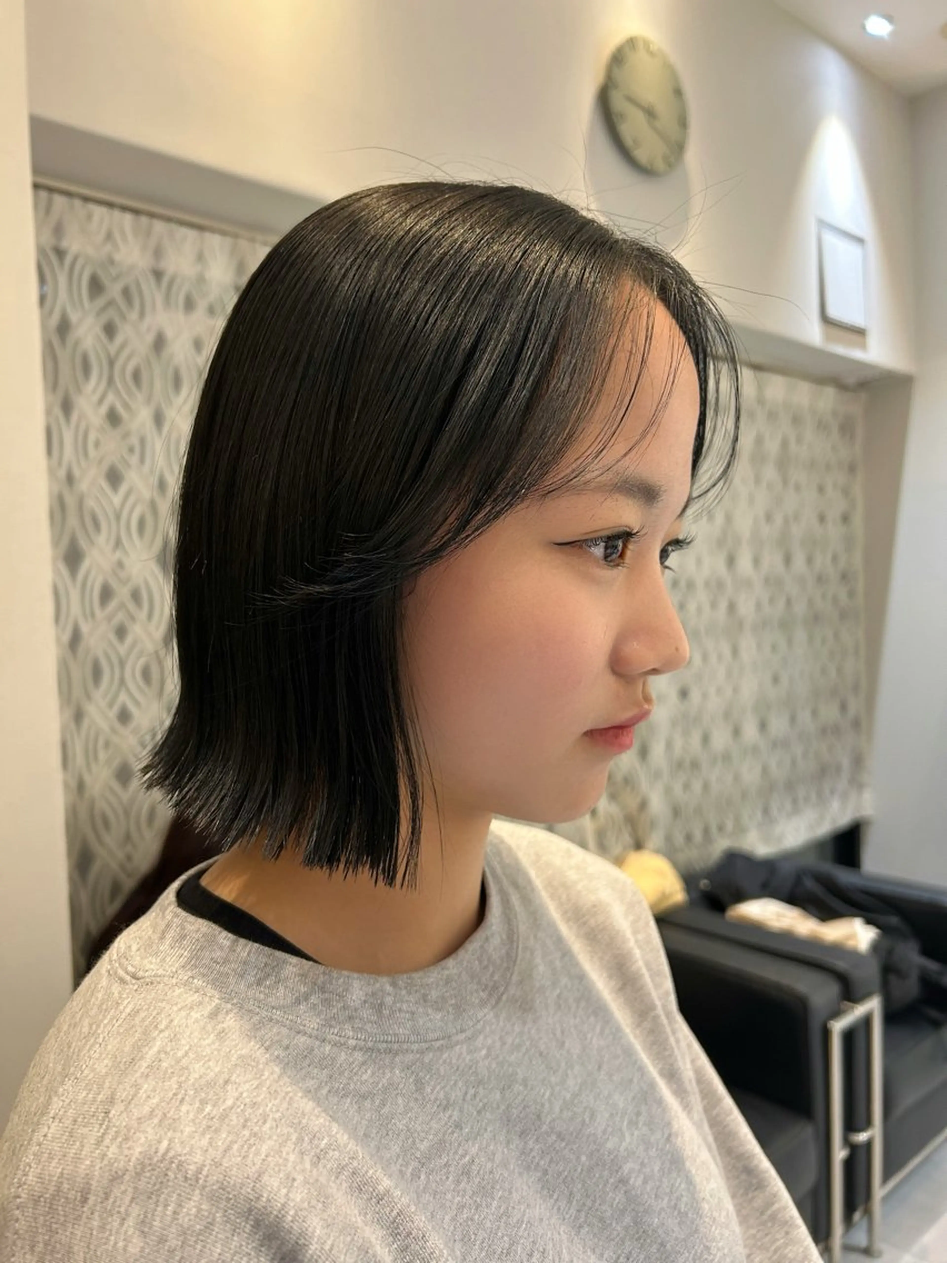 【💈スッキリボブ💈】➕ダメージケア美容液付き✨️の写真