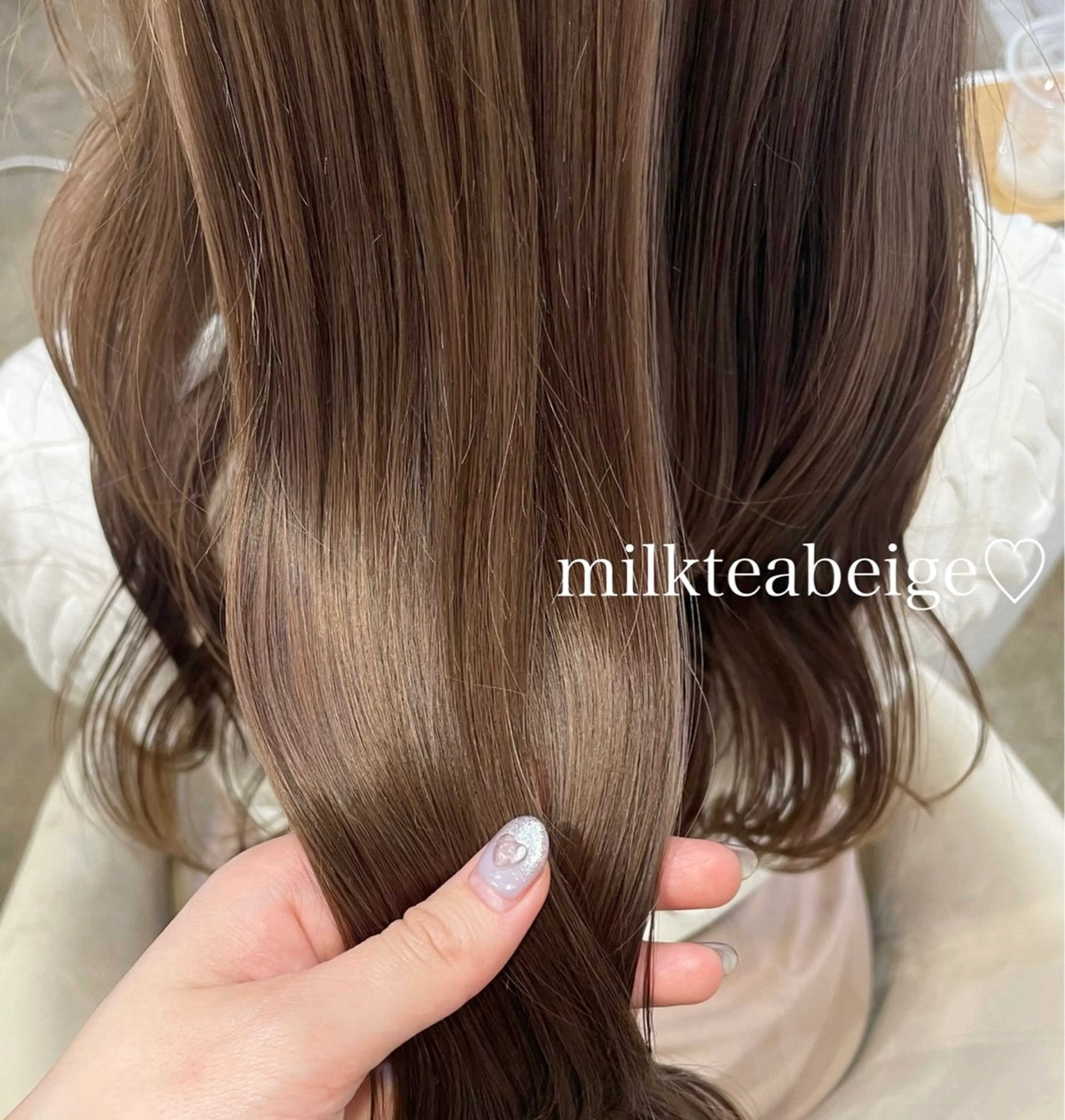 セミロング ボブ 髪質改善 🍑韓国girly Saaya🍑🪄のヘアスタイル