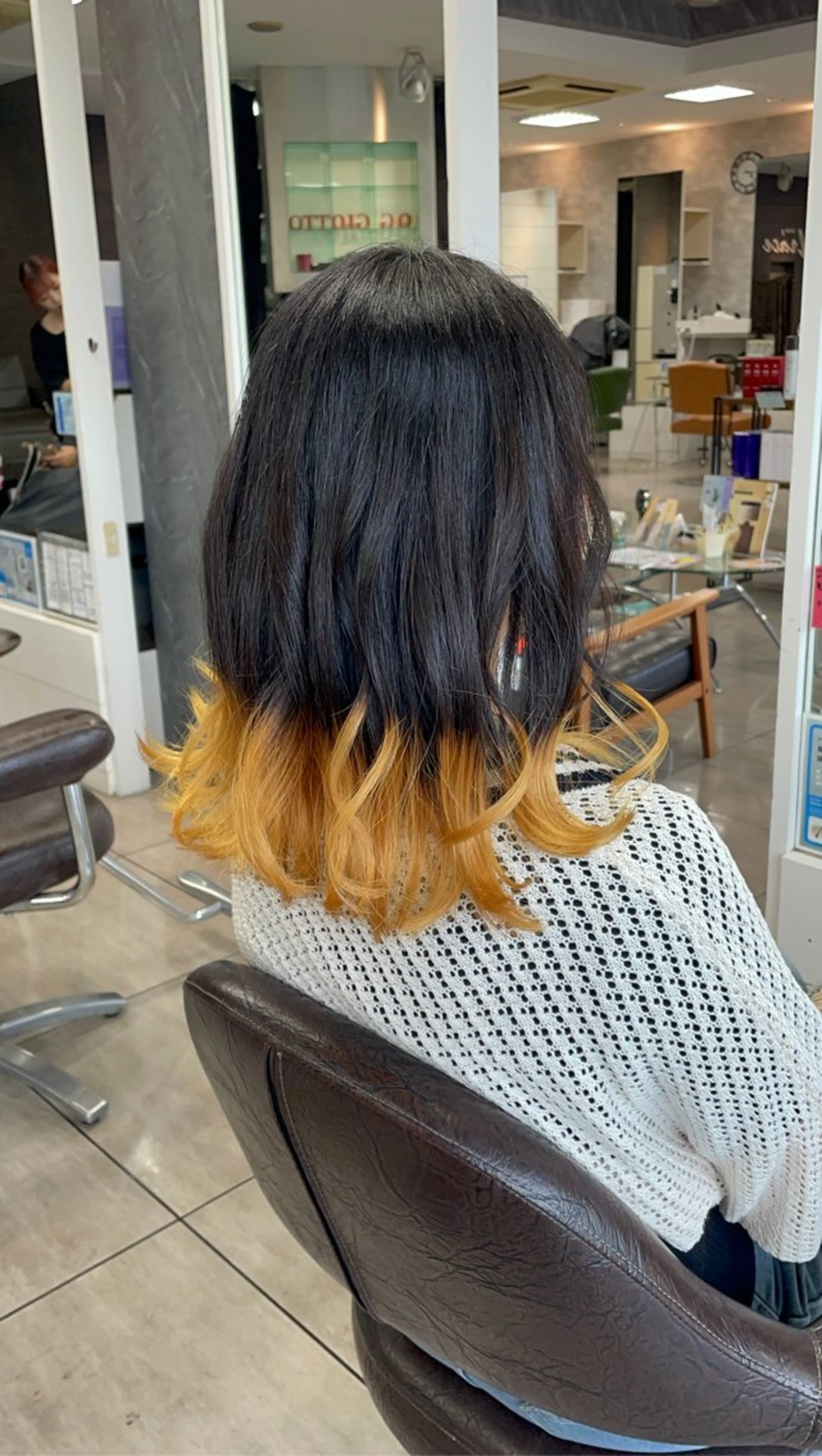 ミディアム カラー カット ヘアカラー トリートメント 似合わせ/前髪カット /店長   村上直也のヘアスタイル