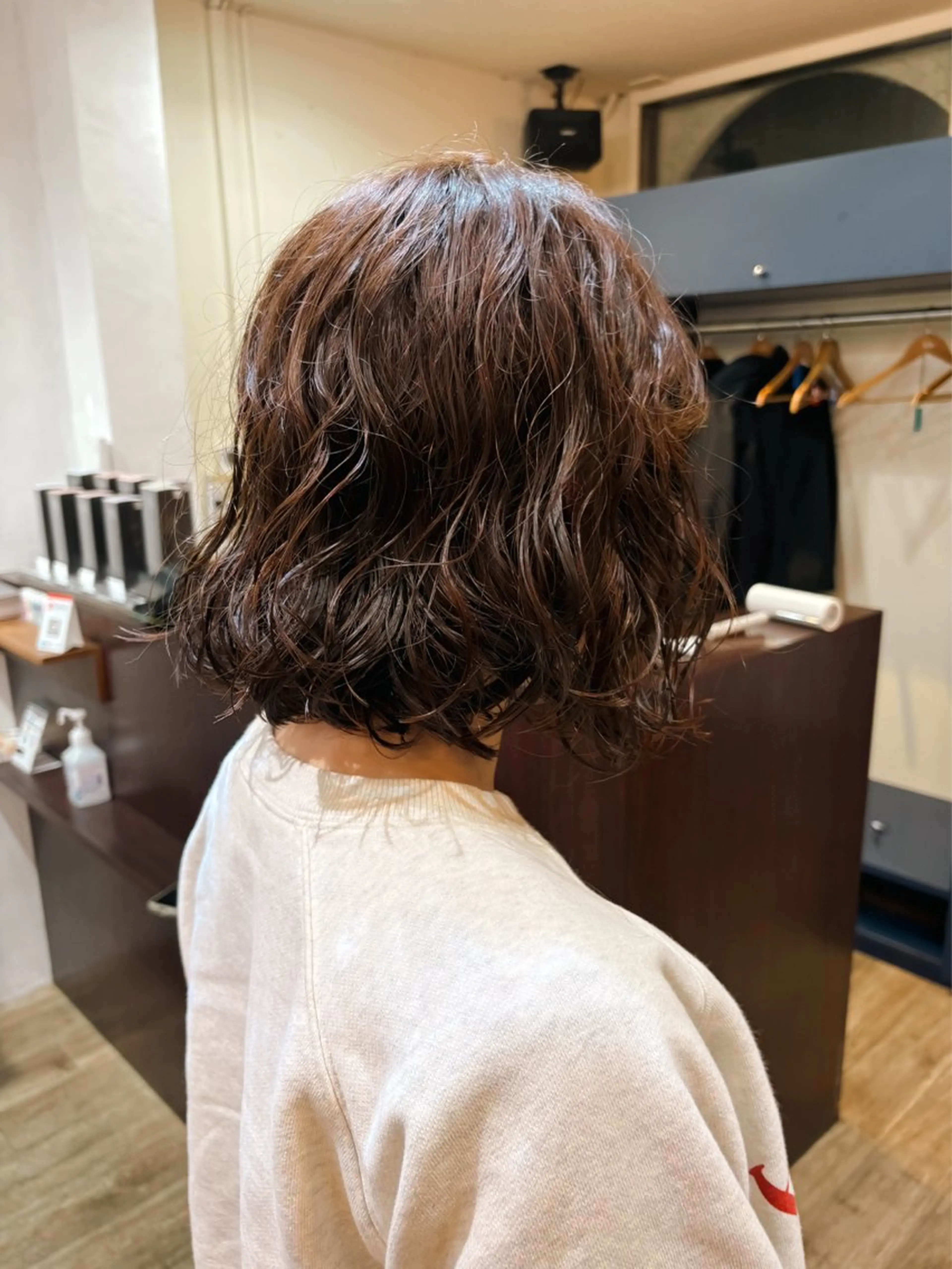 ミディアム カット パーマ Miyamoto Yasuchikaのヘアスタイル