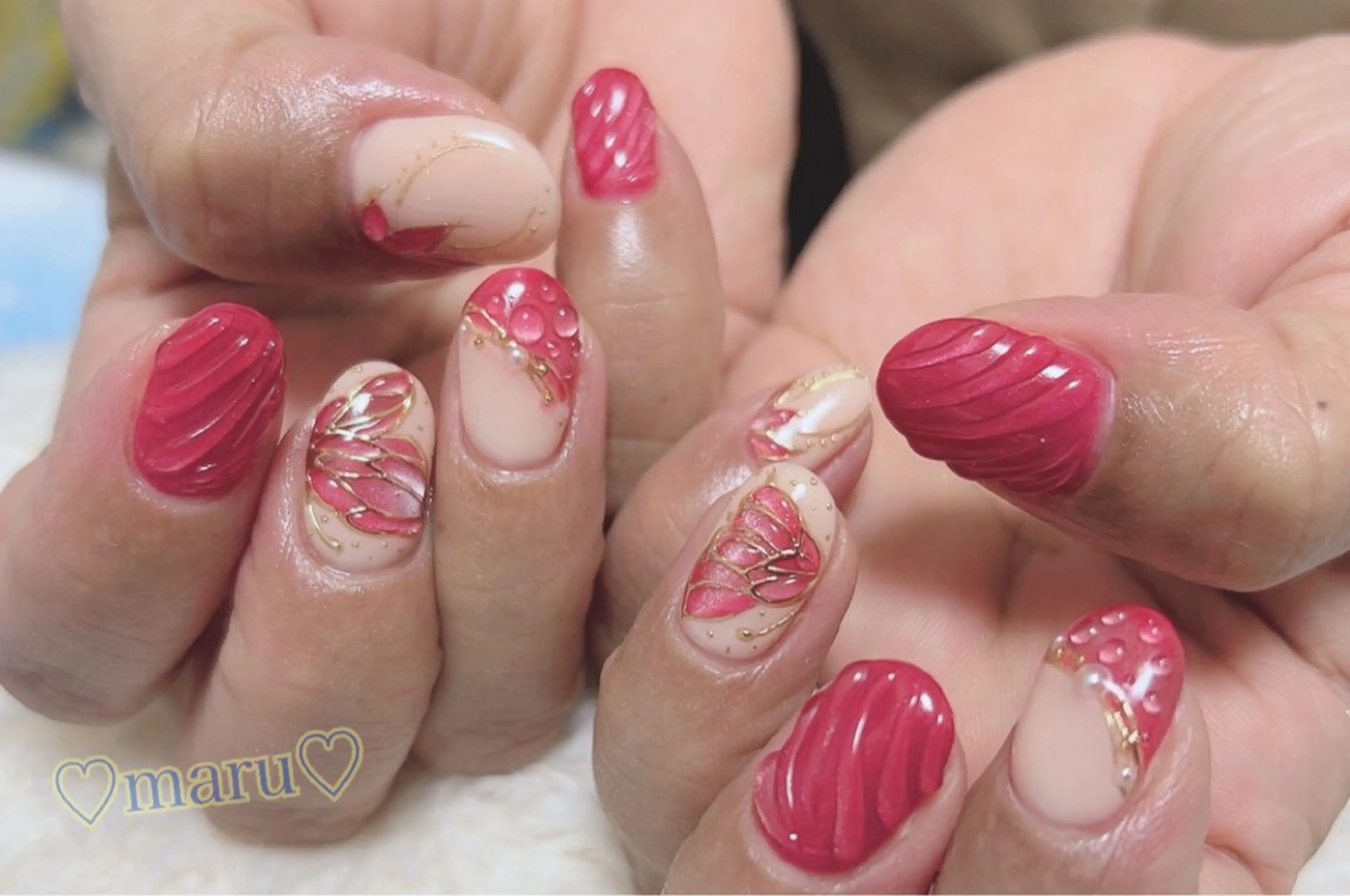 ネイル ハンドネイル フットネイル まるみ ♡のその他イメージ