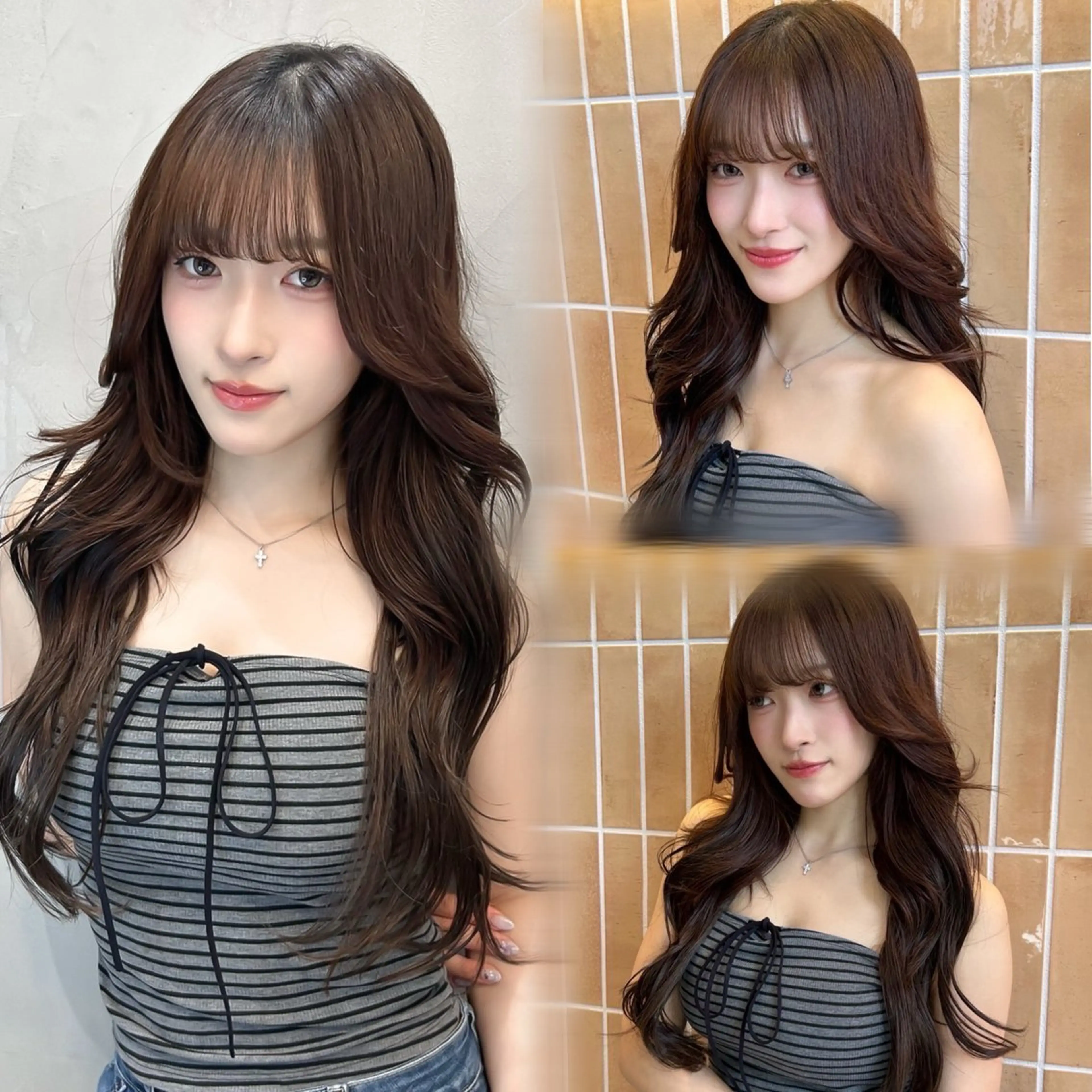 ロング 大宮/透明感カラー＆ 美髪矯正🎀ゆづきのヘアスタイル