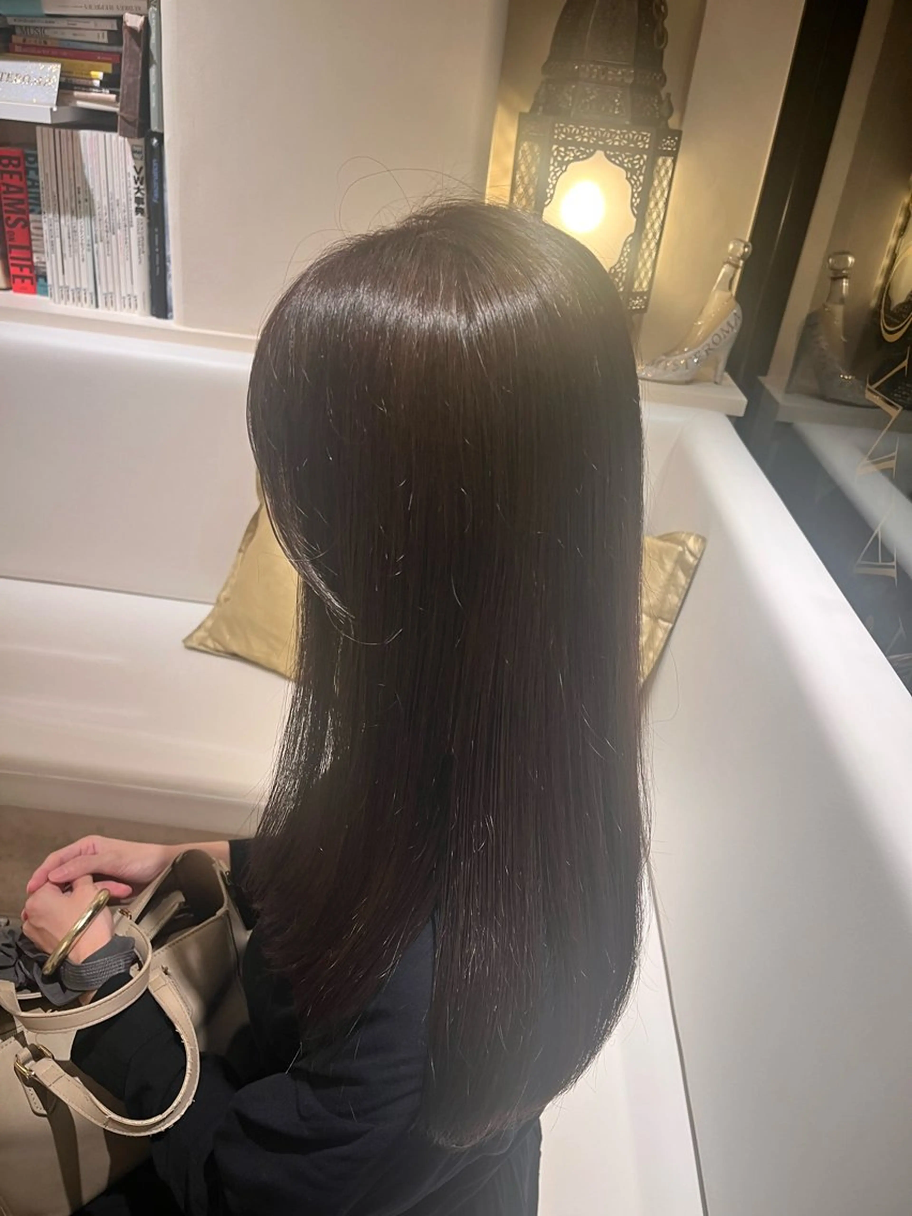 ロング MISTEROMA所属・柴田 葉月のヘアスタイル