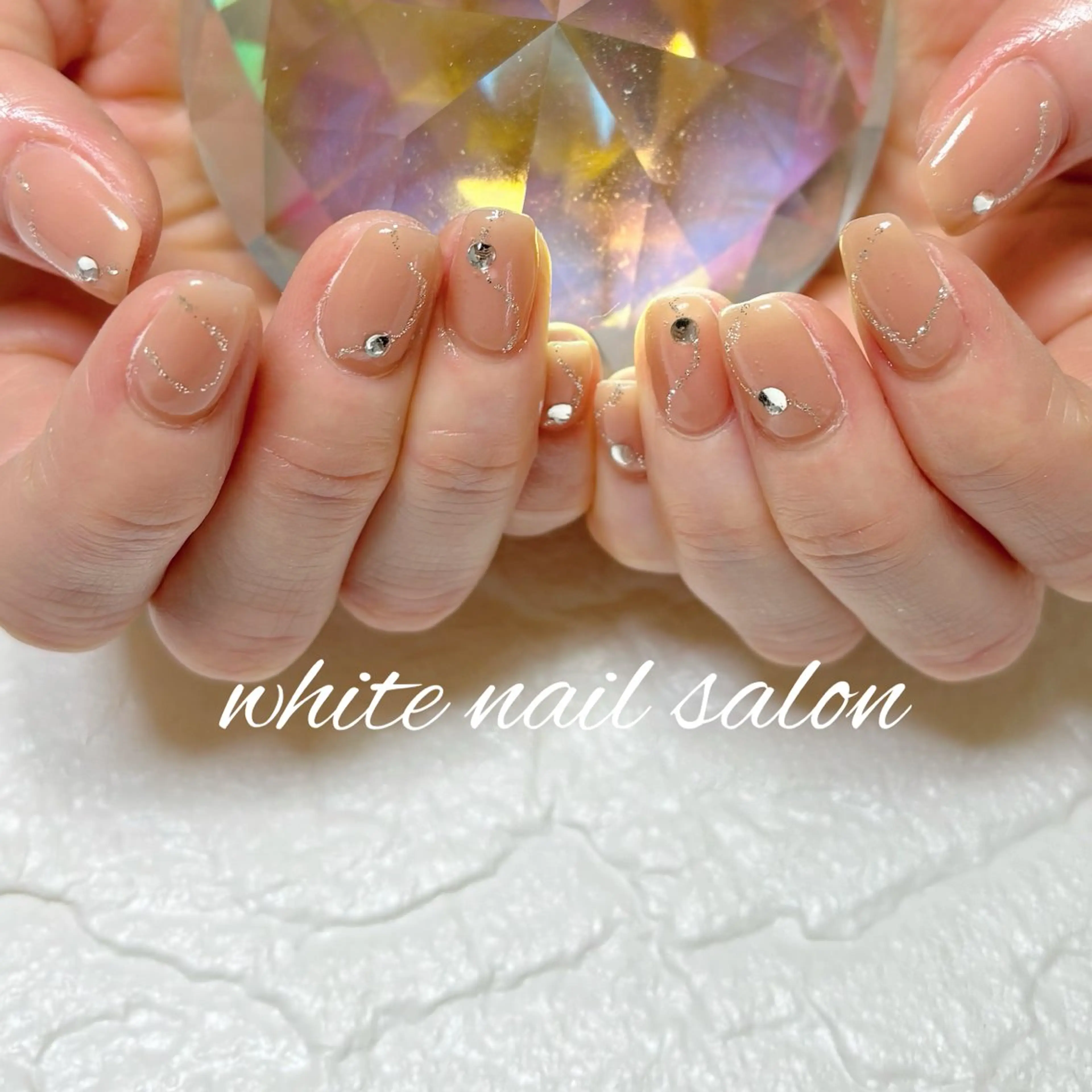ネイル フットネイル ハンドネイル white nail salonのネイルデザイン