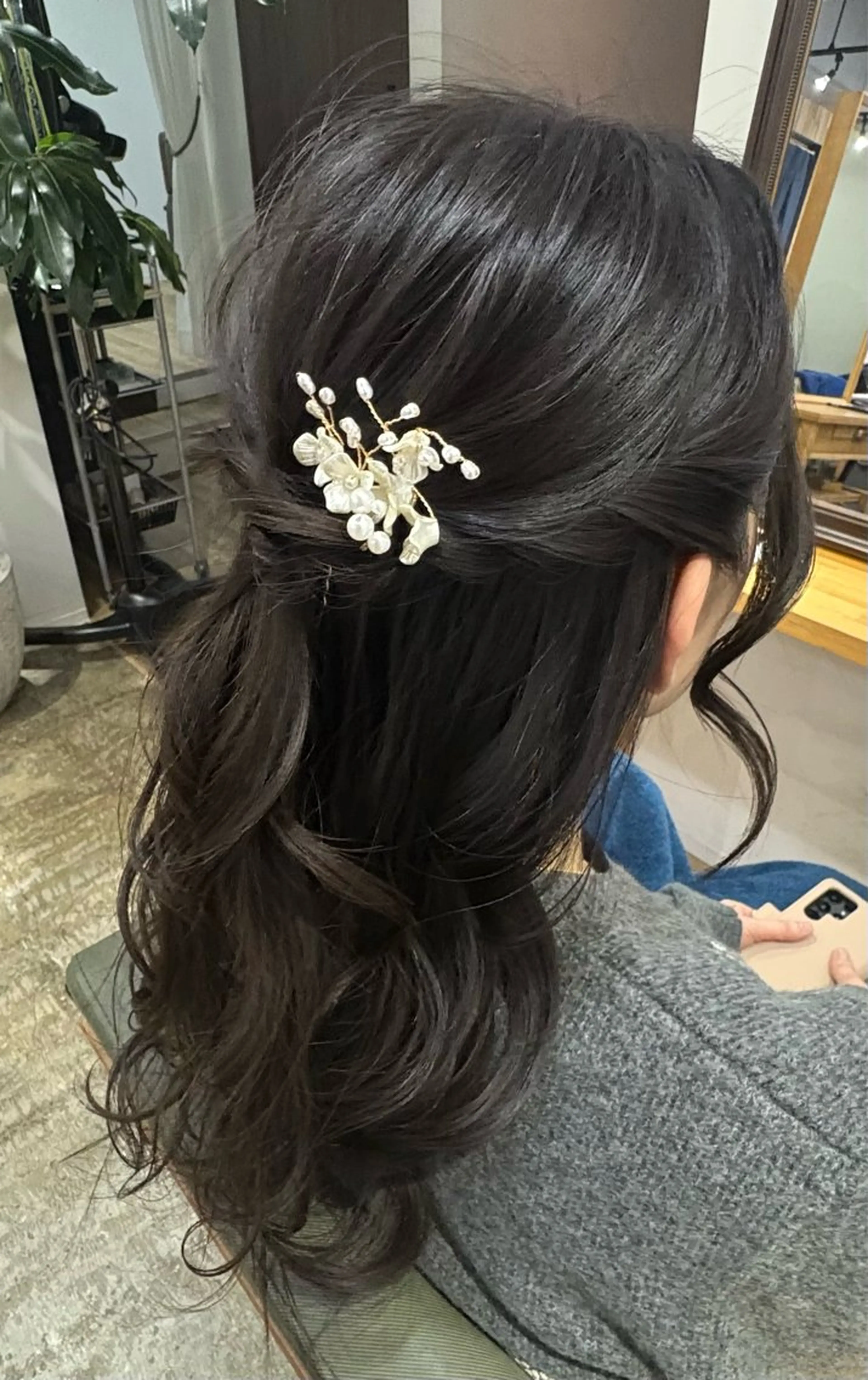 【早朝OK】✨30分仕上げお呼ばれヘアセット✨の写真