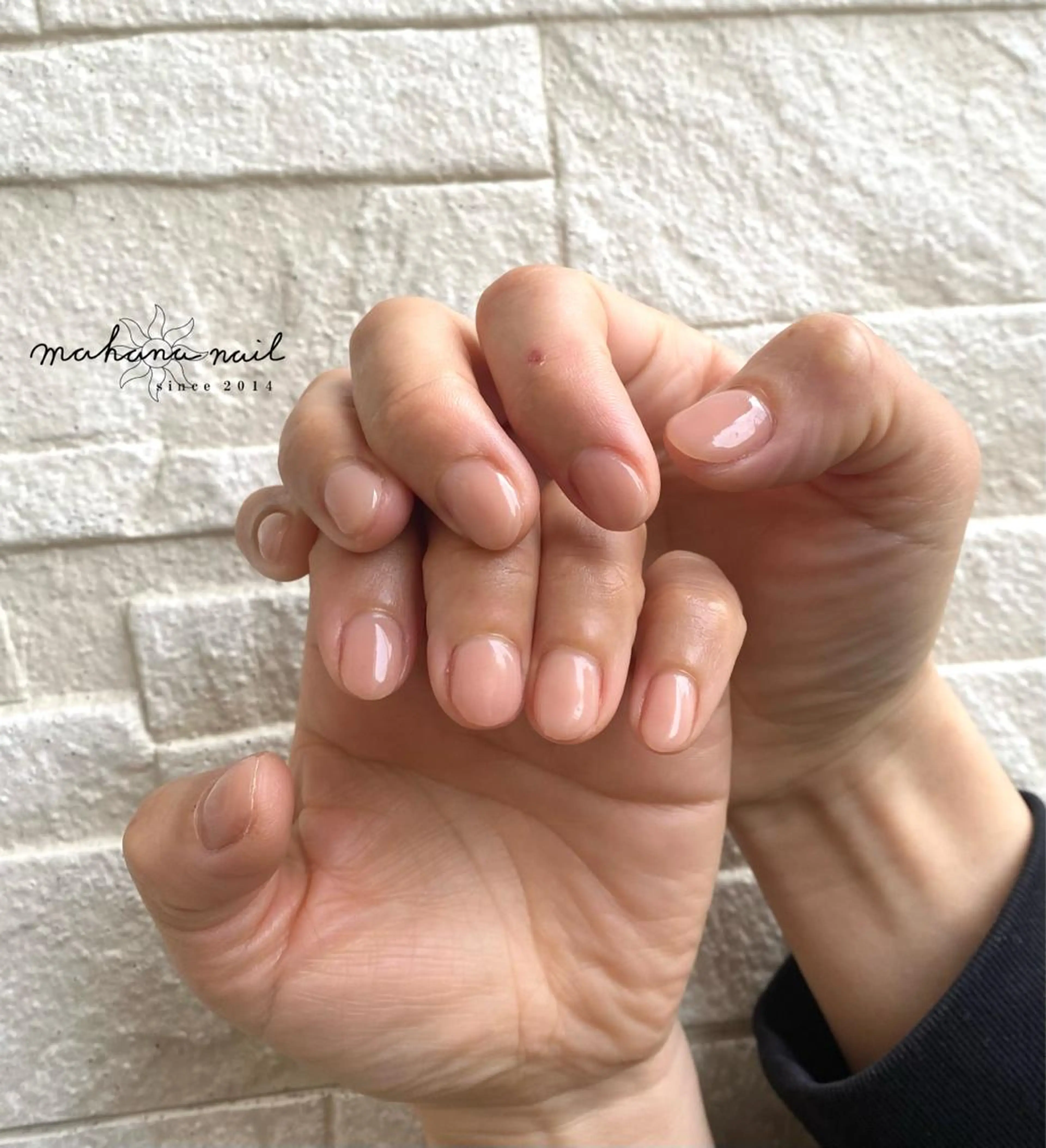 ネイル ワンカラーネイル mahana nailのネイルデザイン