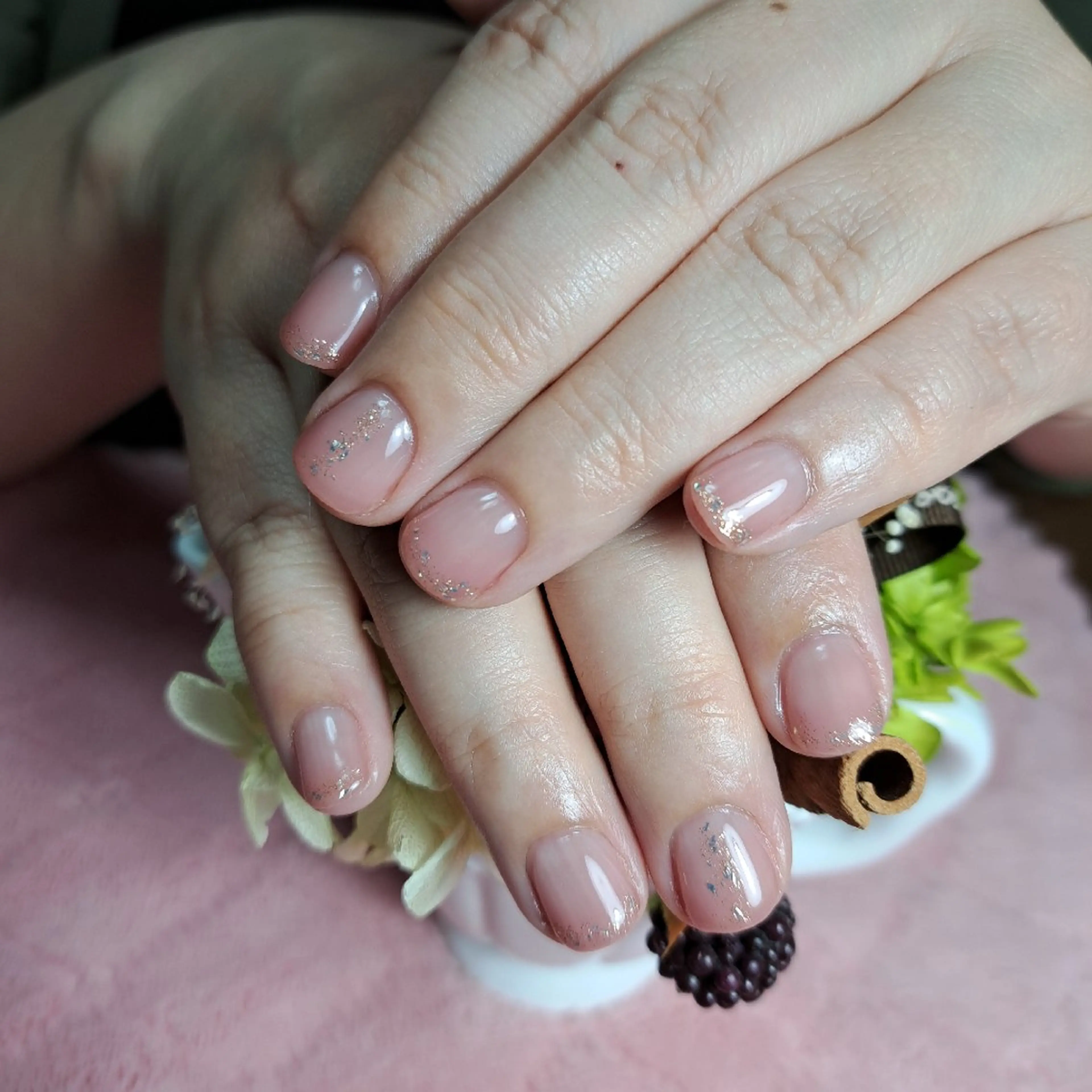 ネイル シンプルネイル HAYASHI  Nのネイルデザイン