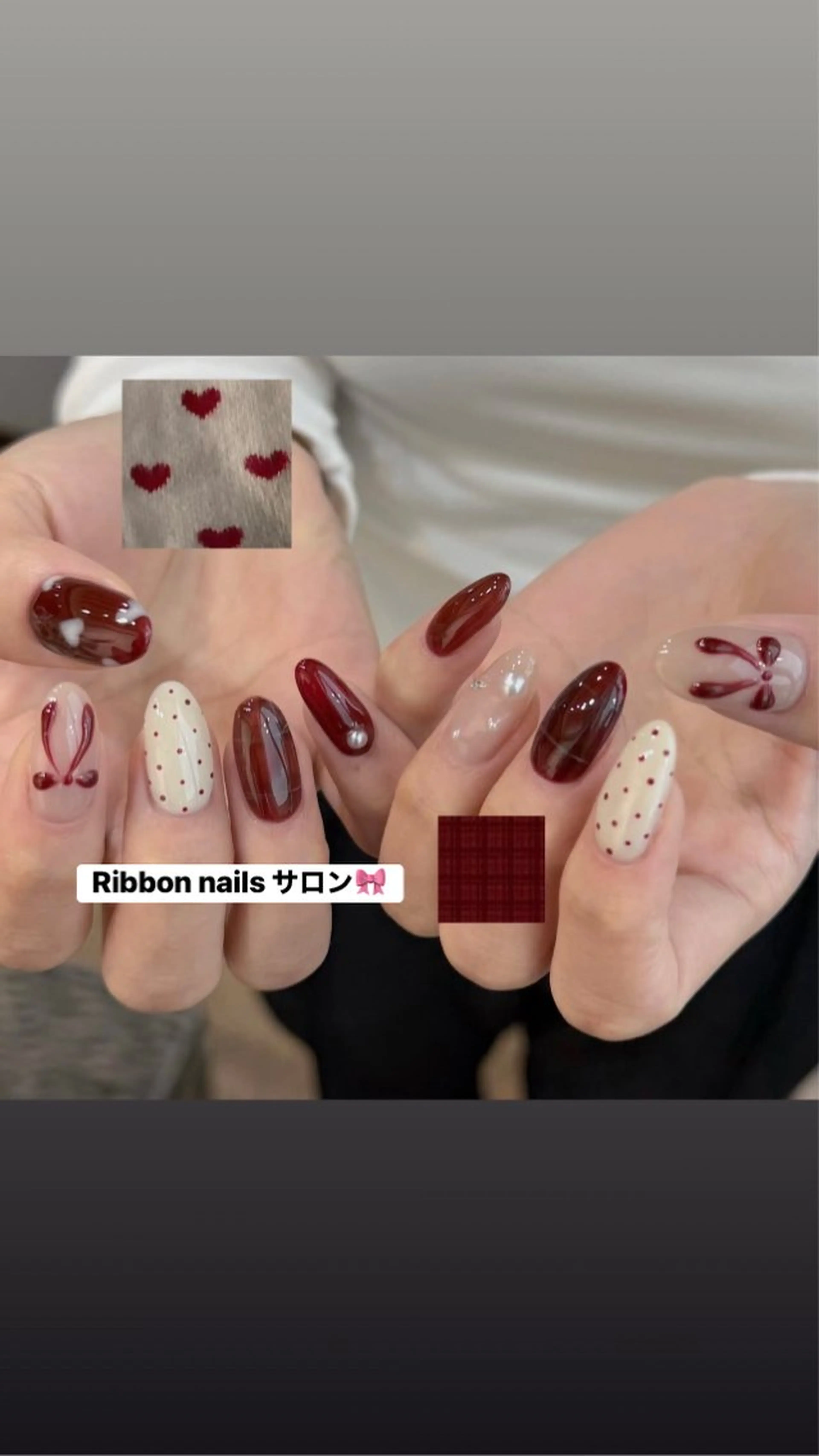 ネイル Ribbonnail staffのネイルデザイン