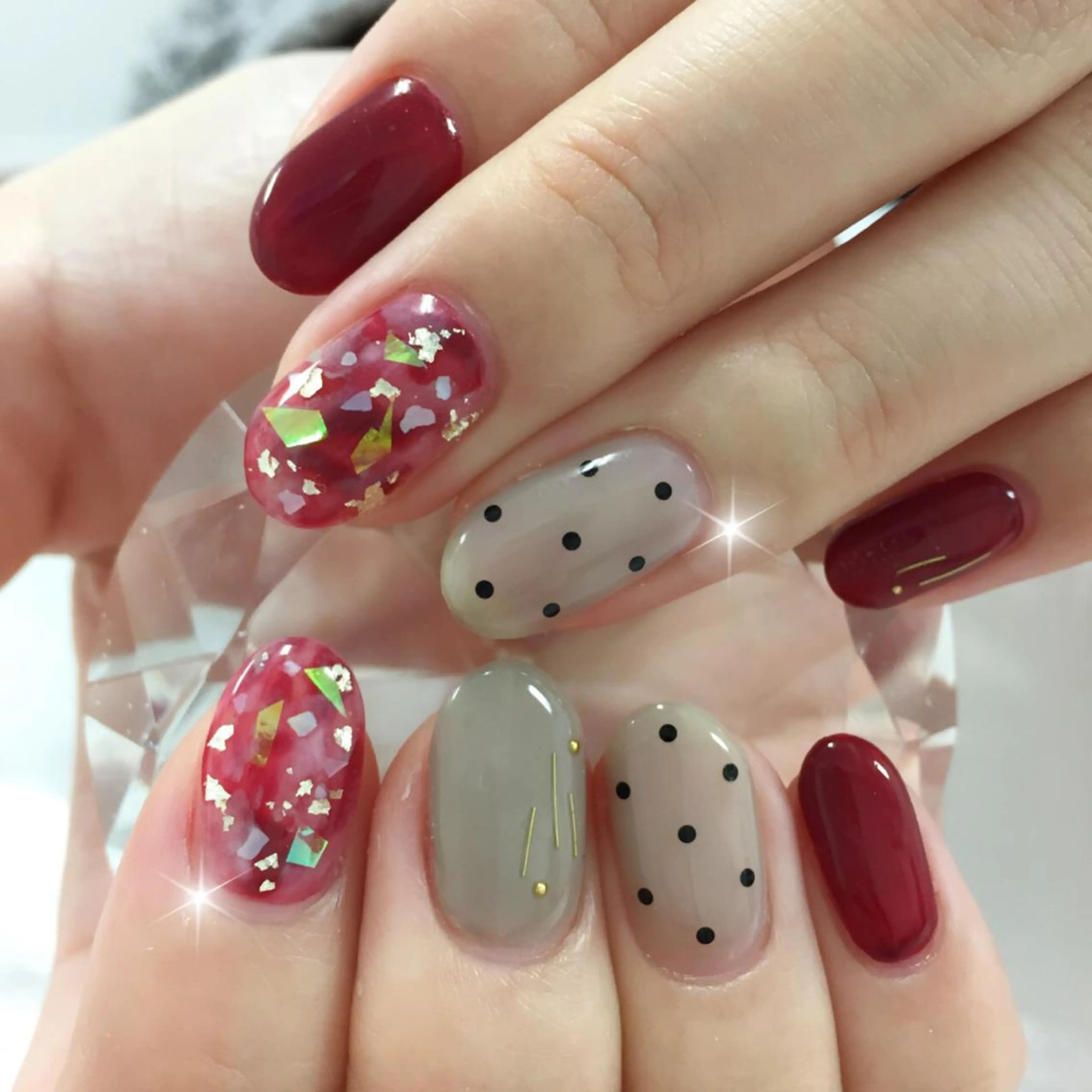 ネイル ハンドネイル ☆Cochia nail☆のネイルデザイン