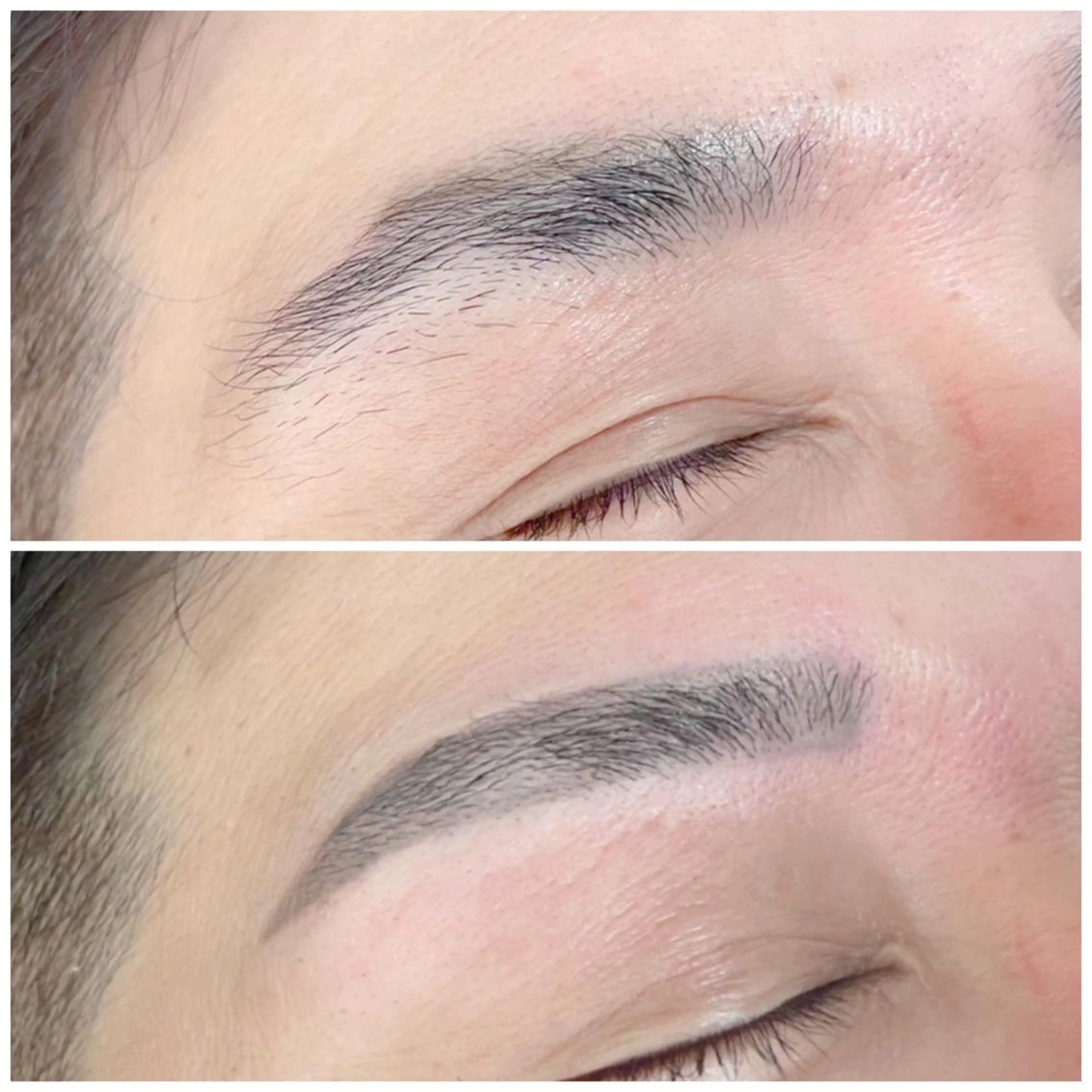 アイブロウ ワックス脱毛 眉カット Raffinato 怜奈のネイルデザイン