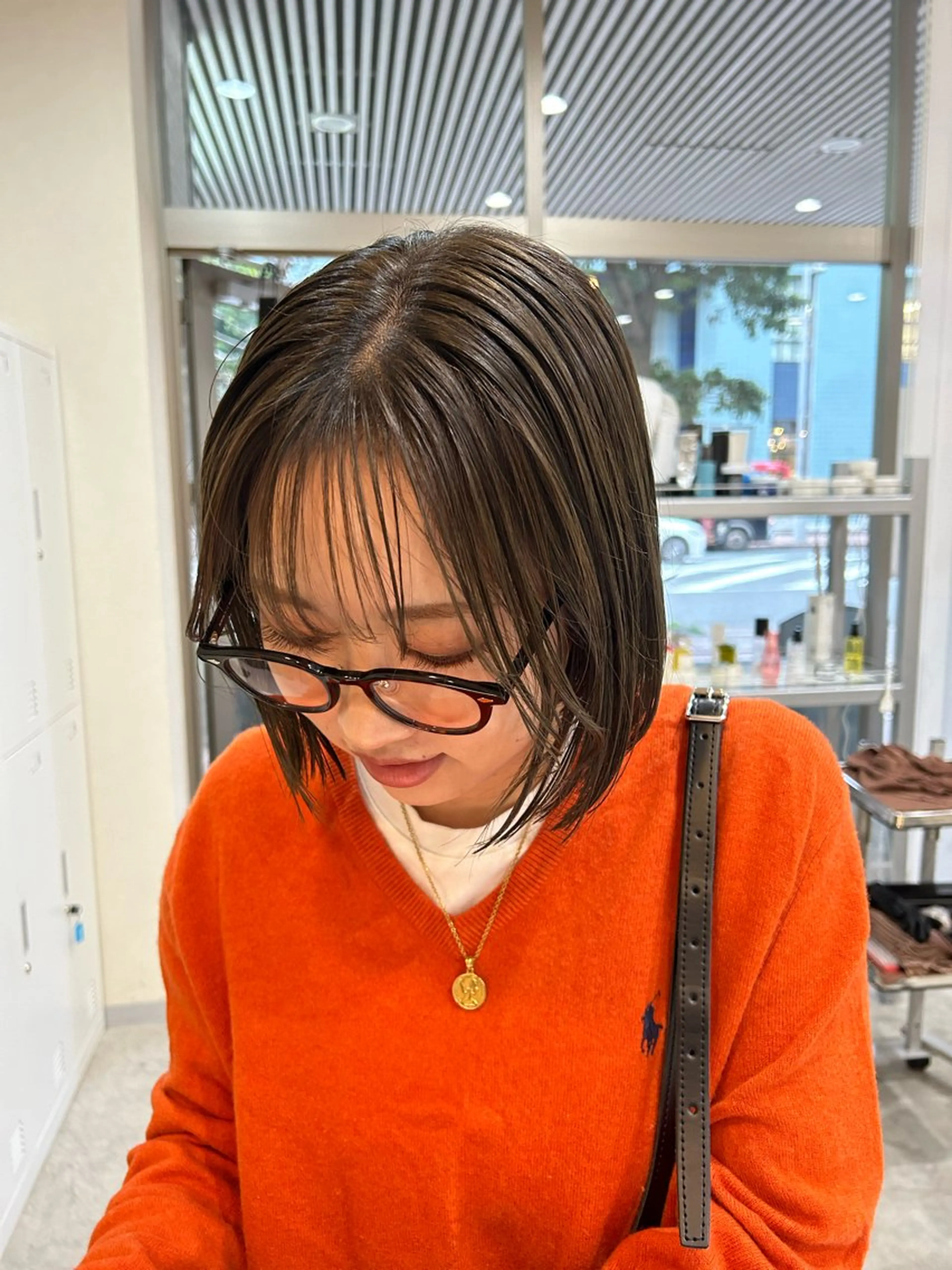 ショート ボブ/透明感カラー 🧸YUI❤️のヘアスタイル