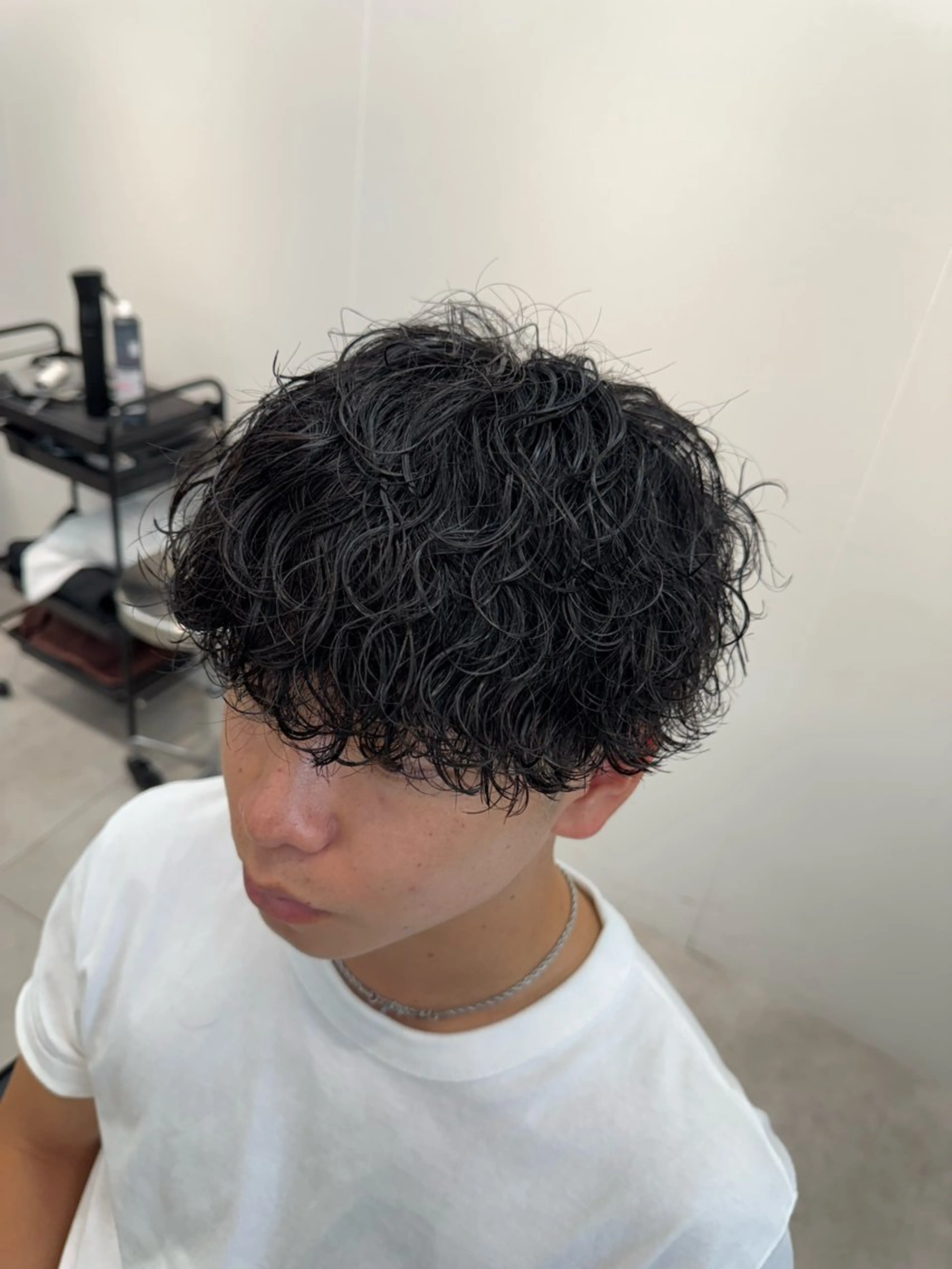 パーマ メンズ メンズパーマ 波巻きパーマ カット パーマ 大宮メンズ特化/パー マ職人/小川藍人のヘアスタイル