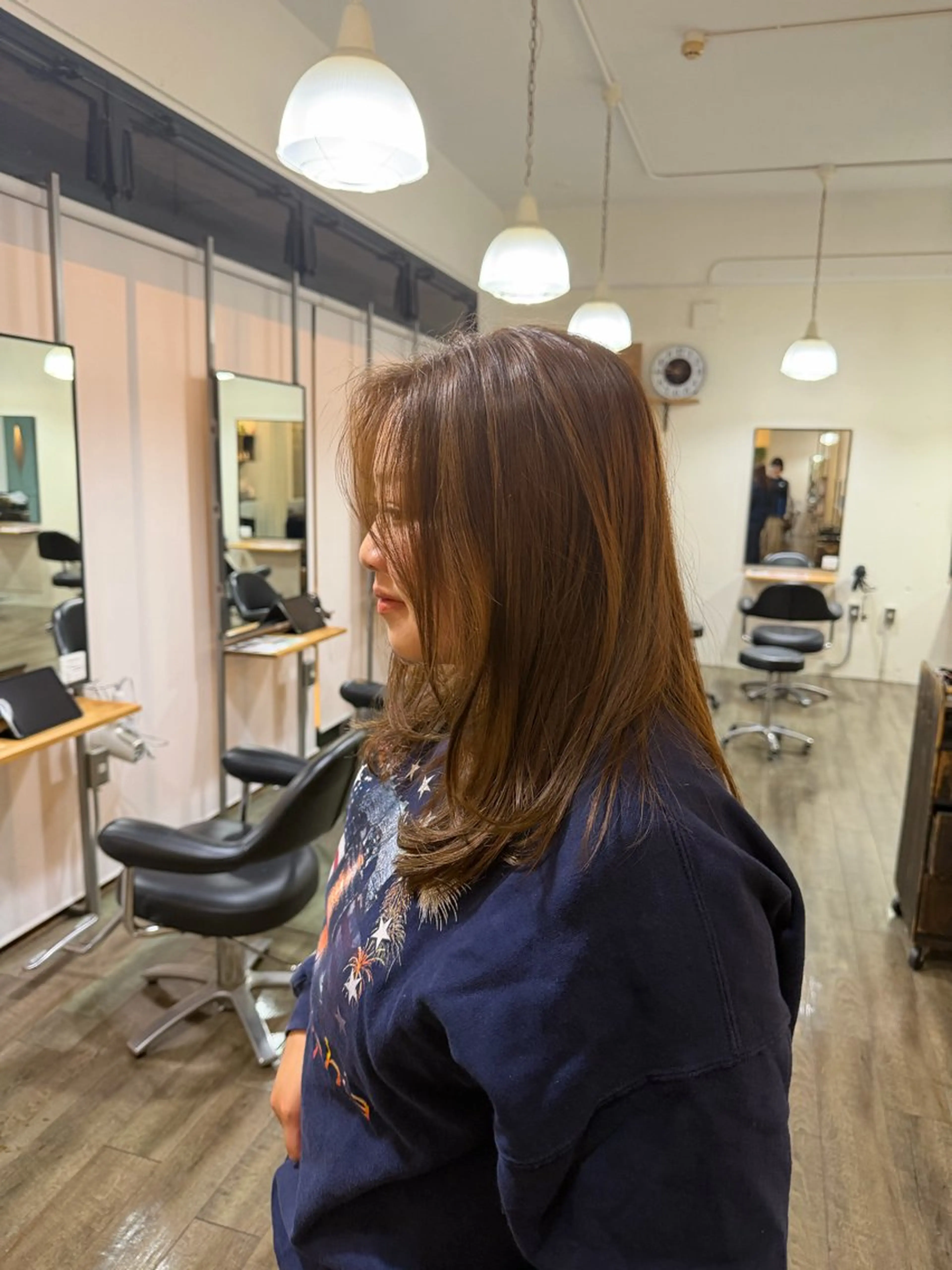 カラー 宮澤 弥湖のヘアスタイル