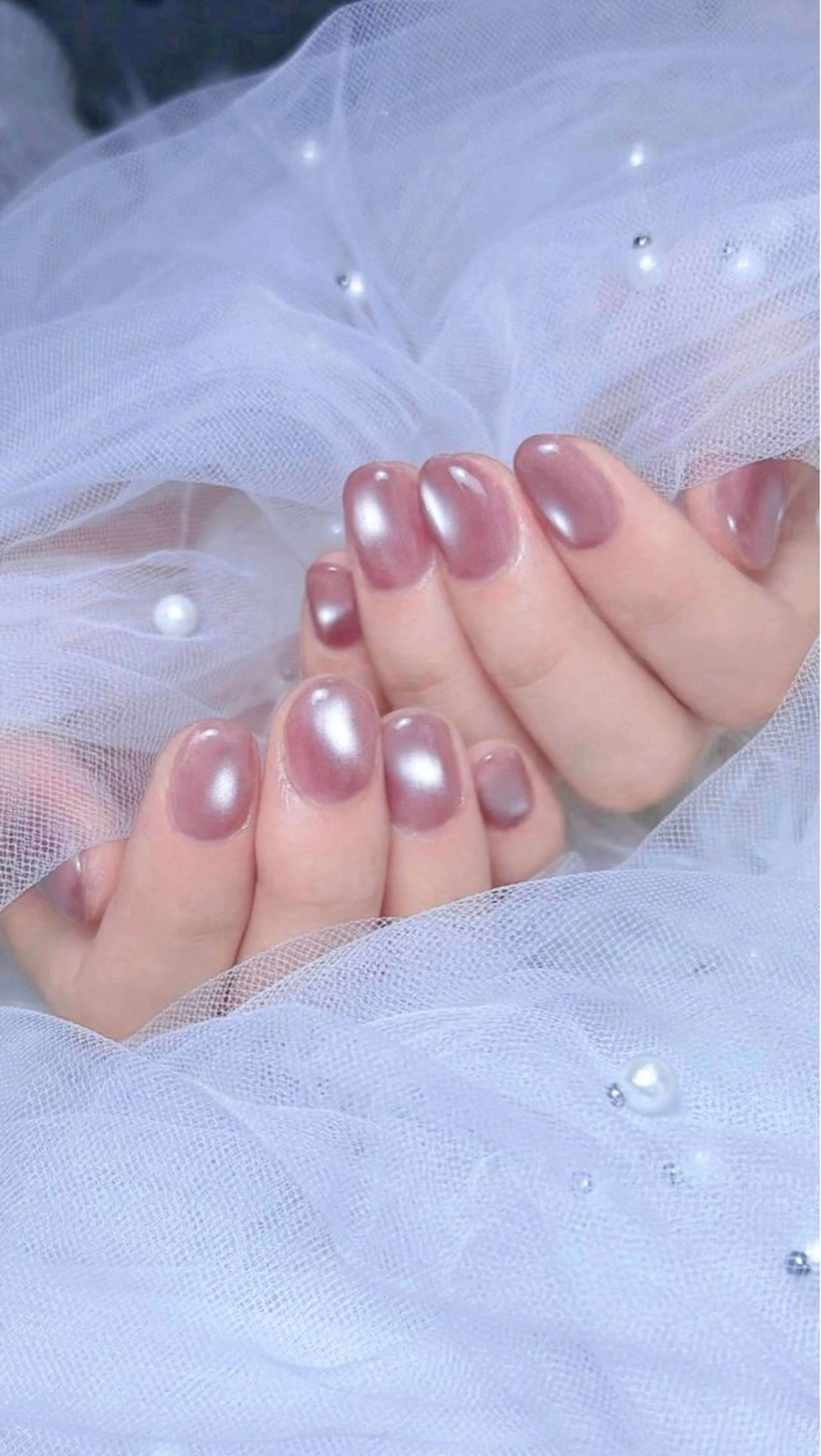 ネイル ワンカラーネイル ハンドネイル 𝑬𝑹𝑰𝑲𝑨 𓂃🎀𓈒𓏸のネイルデザイン