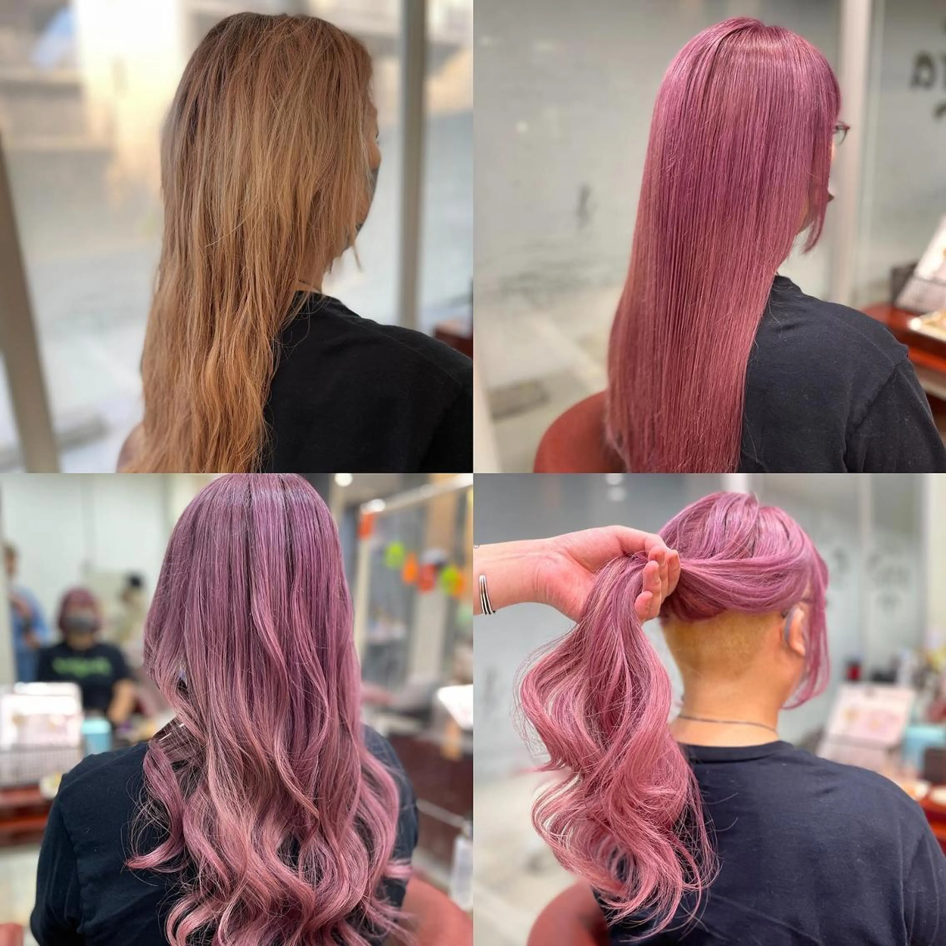 ミディアム カラー パーマ ヘアアレンジ メンズ キッズ マツエク・マツパ 子どものヘアアレンジ メンズバレイヤージュ バレイヤージュ グラデーションカラー レイヤーカット sara 荒井店のヘアスタイル