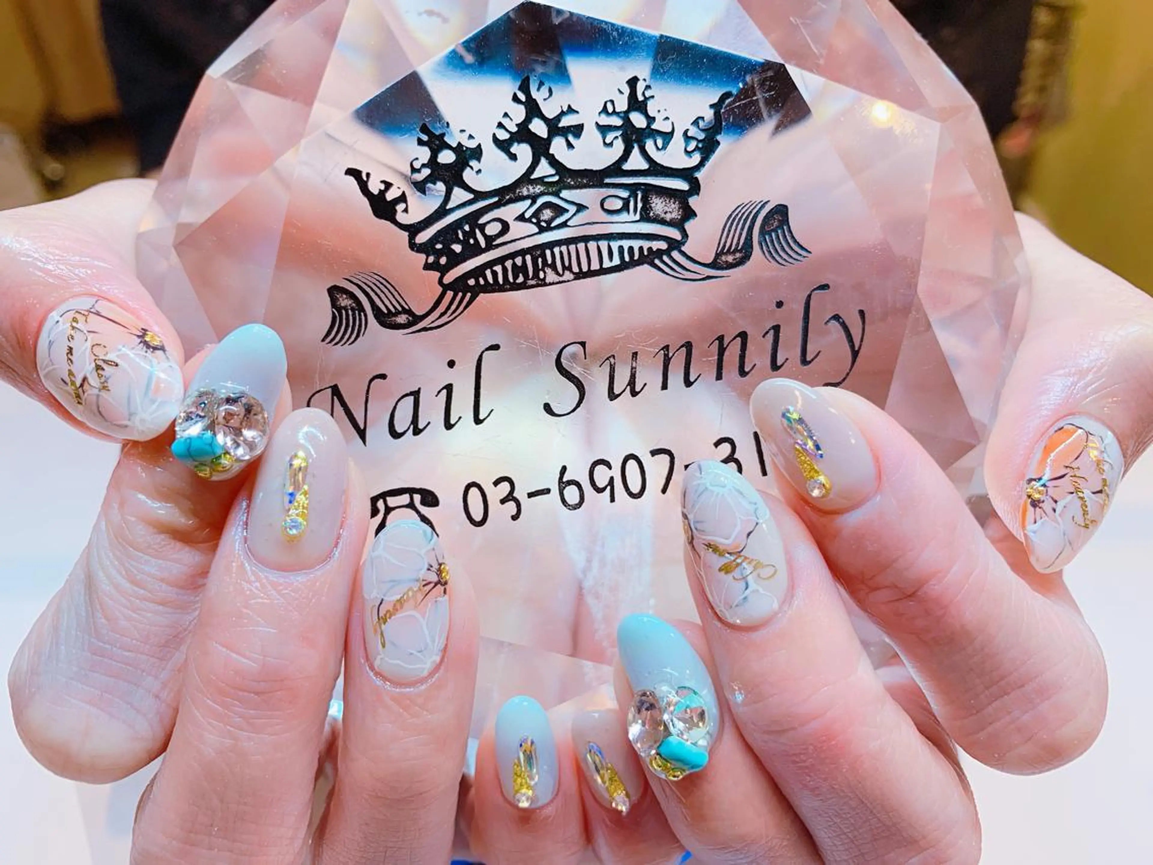 ネイル 長さだし専門店 M2　rikaのネイルデザイン