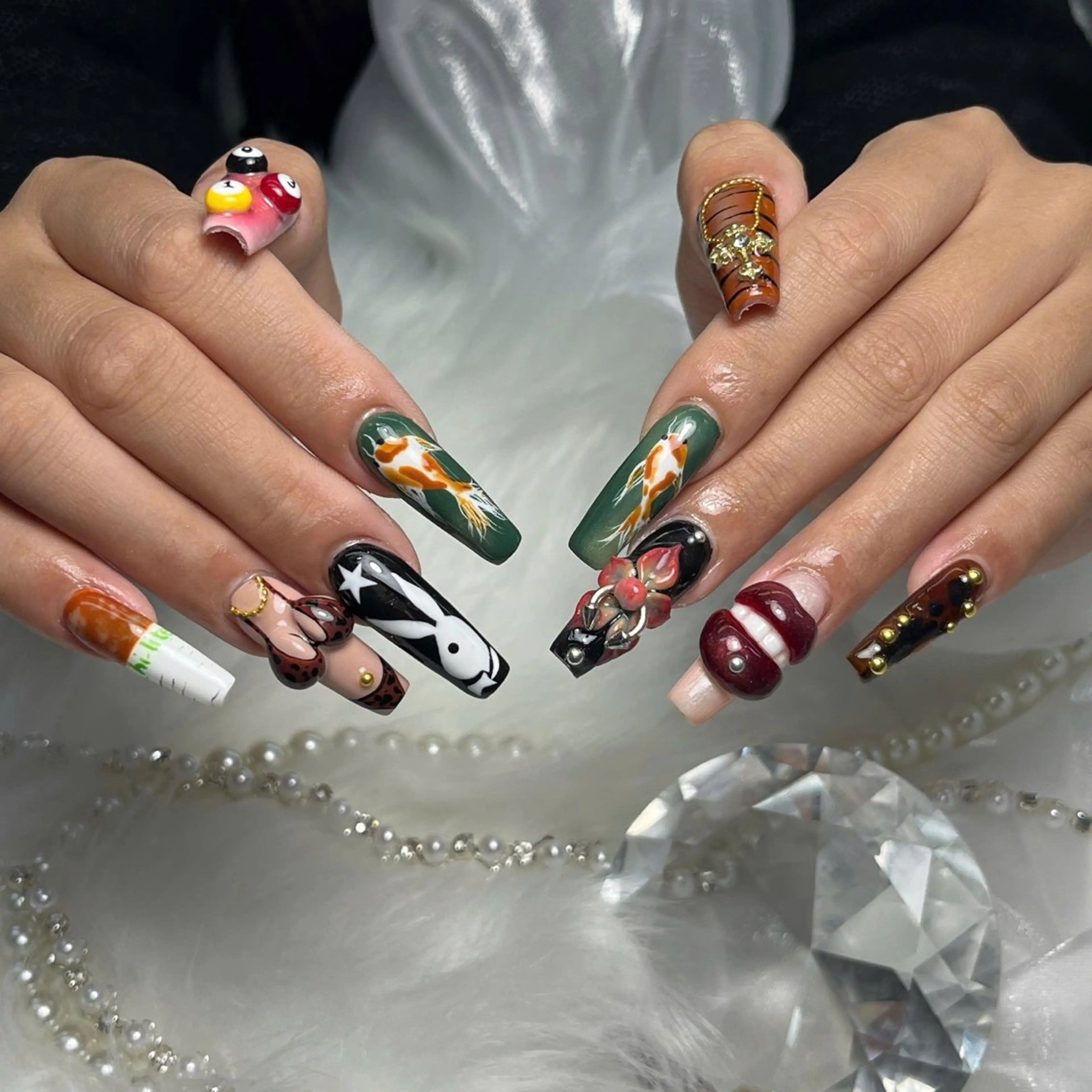 ネイル ハンドネイル ハンドケア Nova Nail Nambaのネイルデザイン