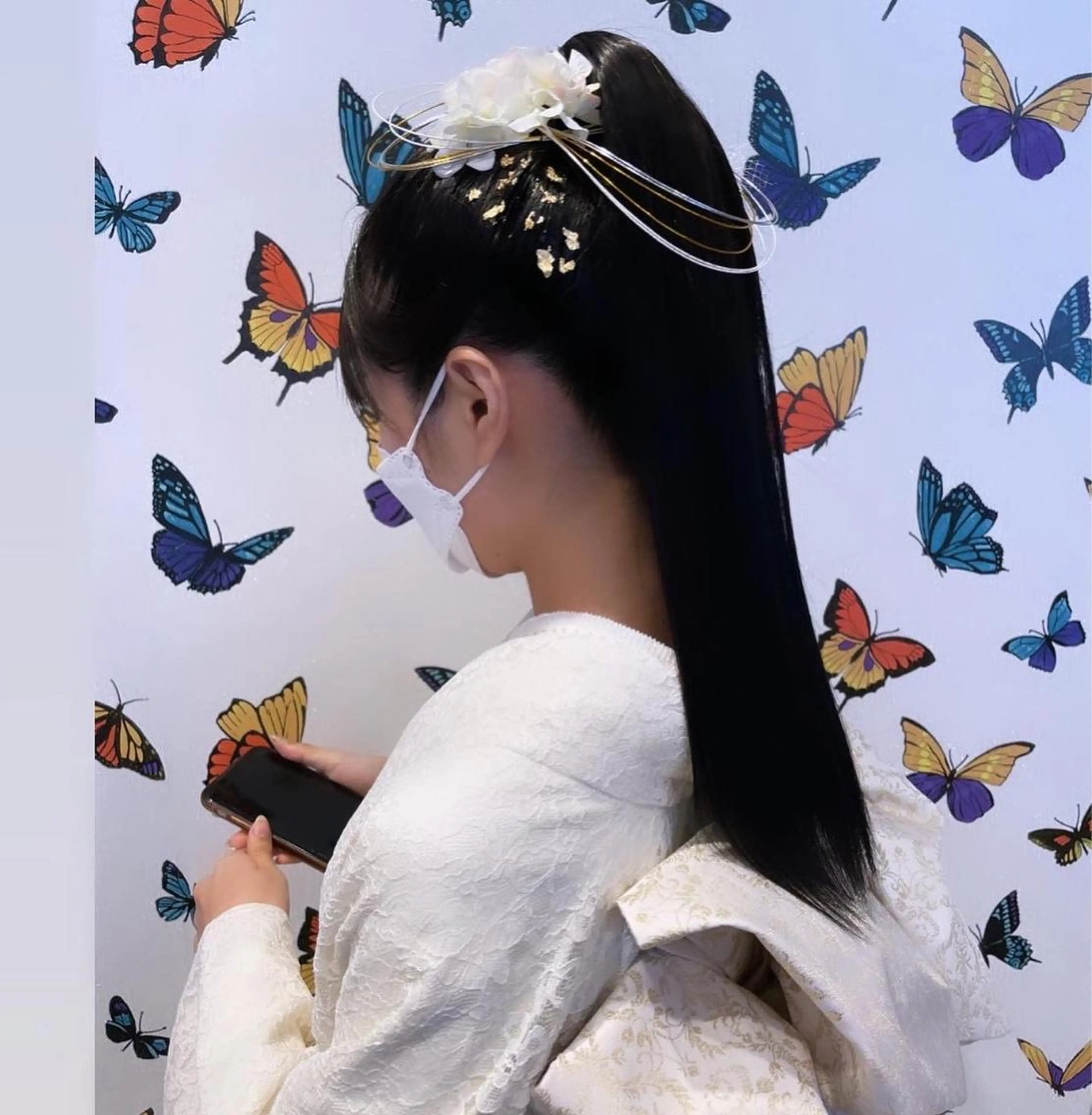 ヘアアレンジ 成人式 山田 由貴のヘアスタイル