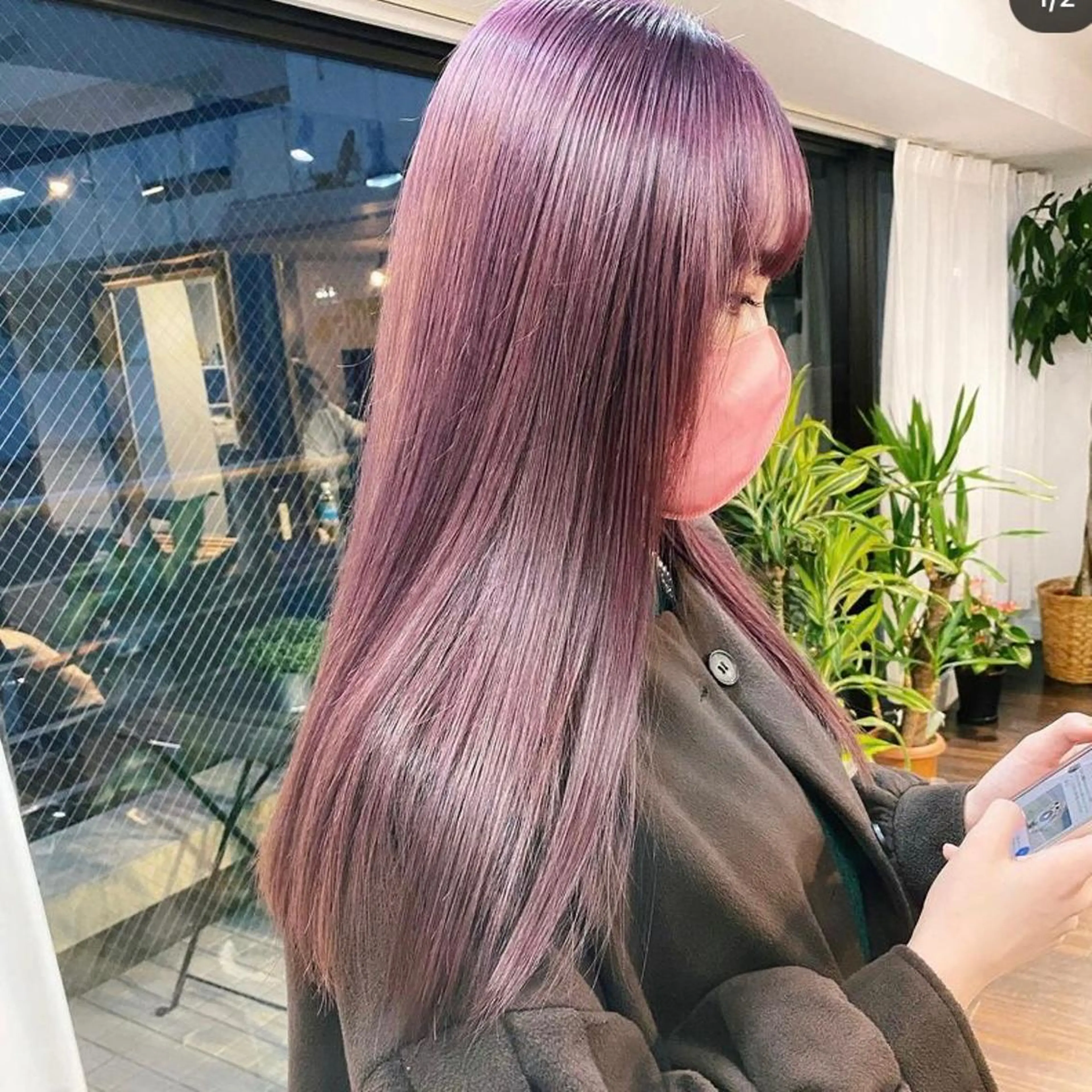 ロング カラー ブリーチ ダブルカラー ハイトーンカラー イルミナカラー インナーカラー ヘアカラー トリートメント 🧡色落ちまで2度綺 麗なカラー🧡ヨシキのヘアスタイル